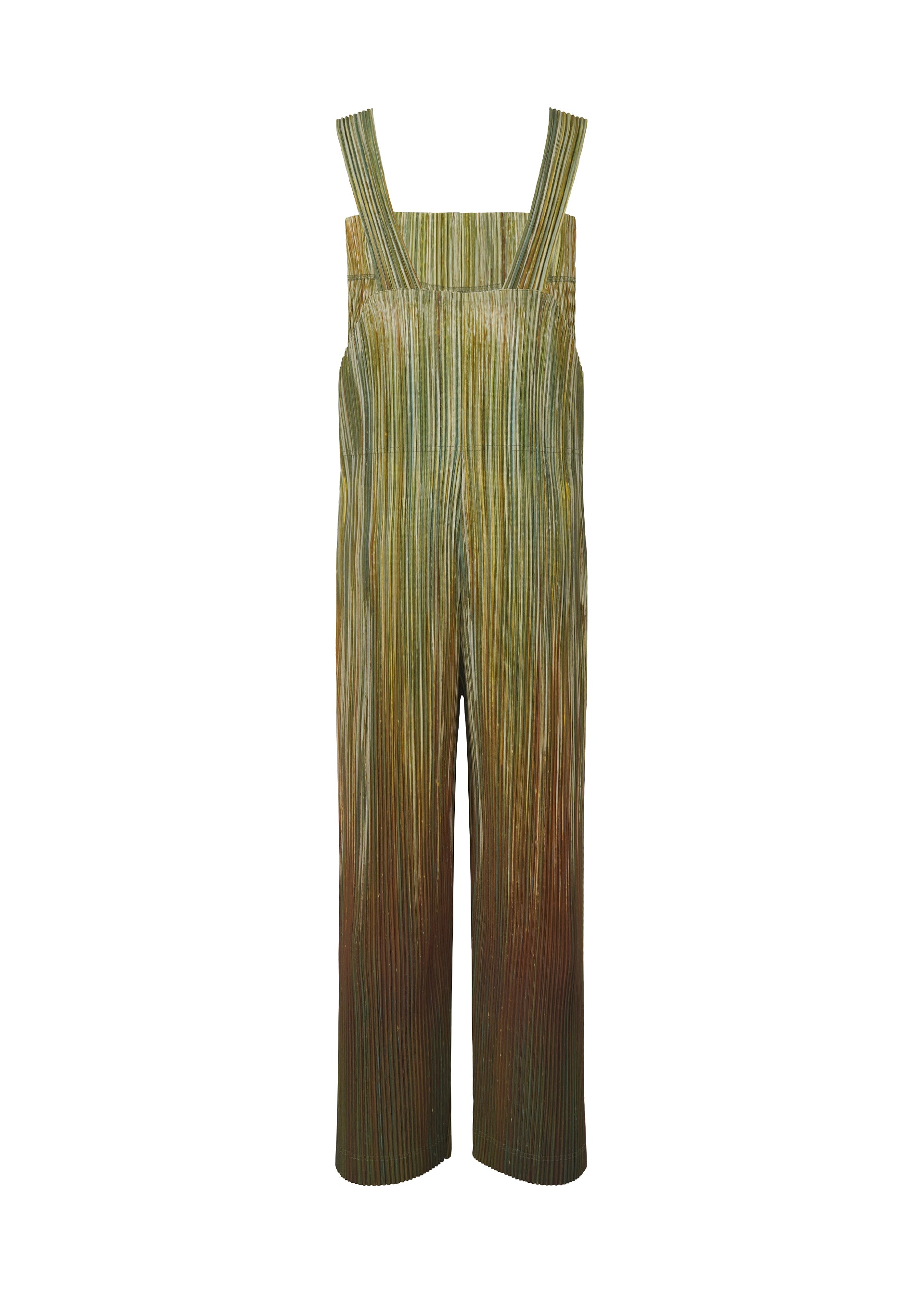 Issey Miyake Paint Brush overal oranžový 1 gradient