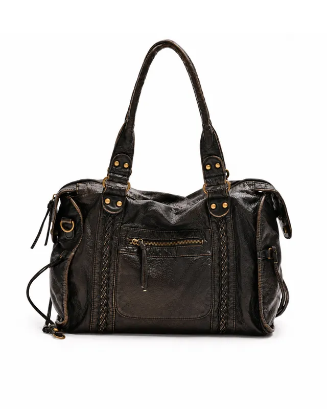 Norielle shopper kabelka černá velká kapsy
