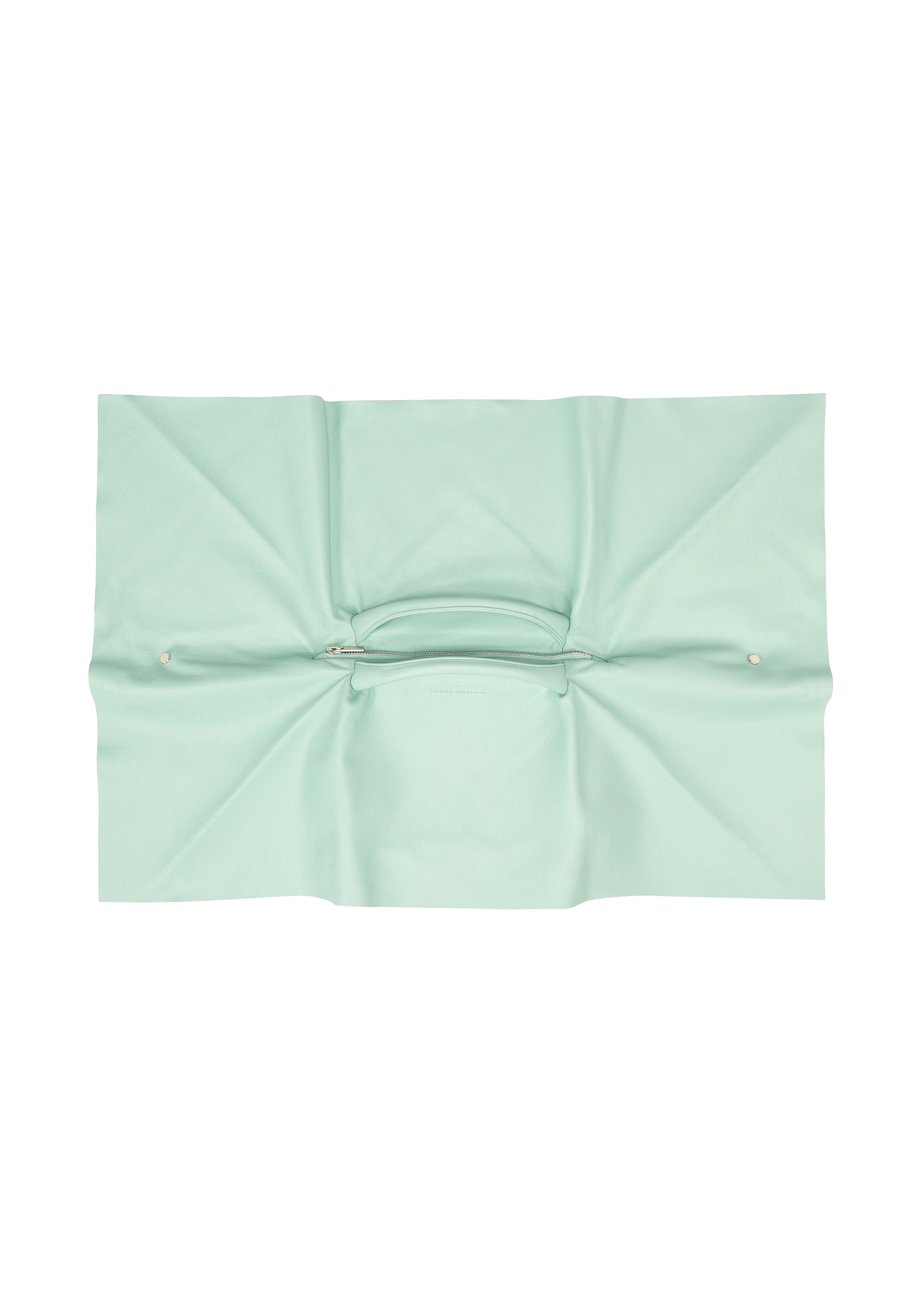Issey Miyake Square Bag mini kabelka gray kůže