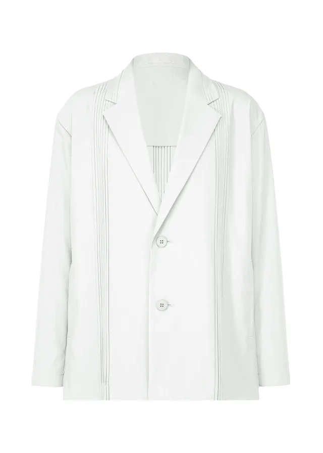 Issey Miyake Air Pleats sako světle šedé vel. 2 lehké