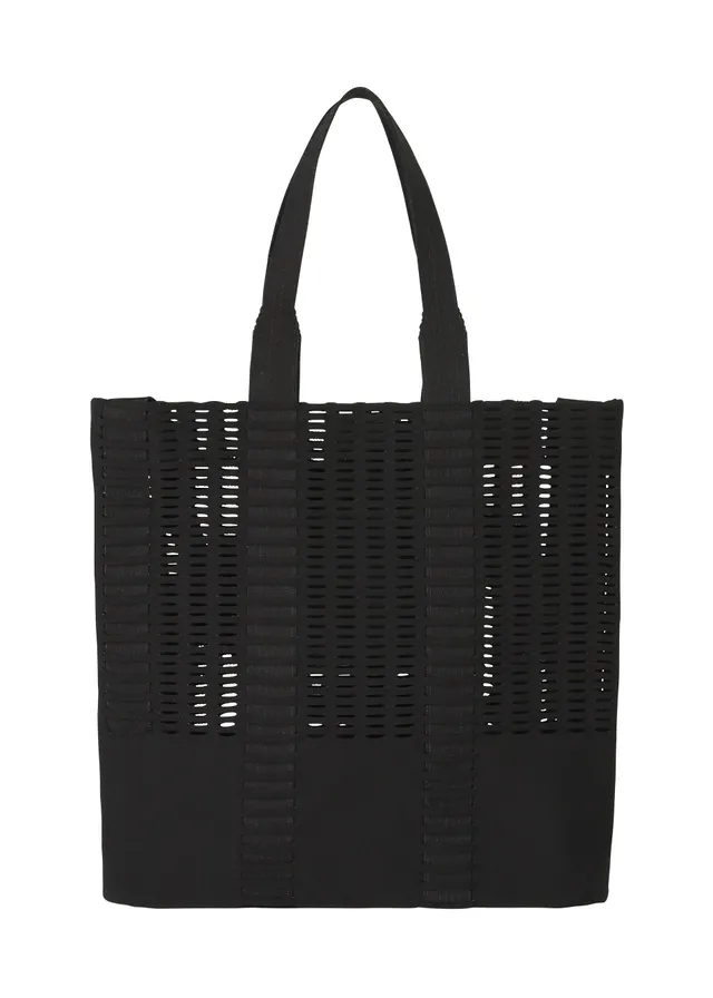 Issey Miyake Mokko Mono tote kabelka černá