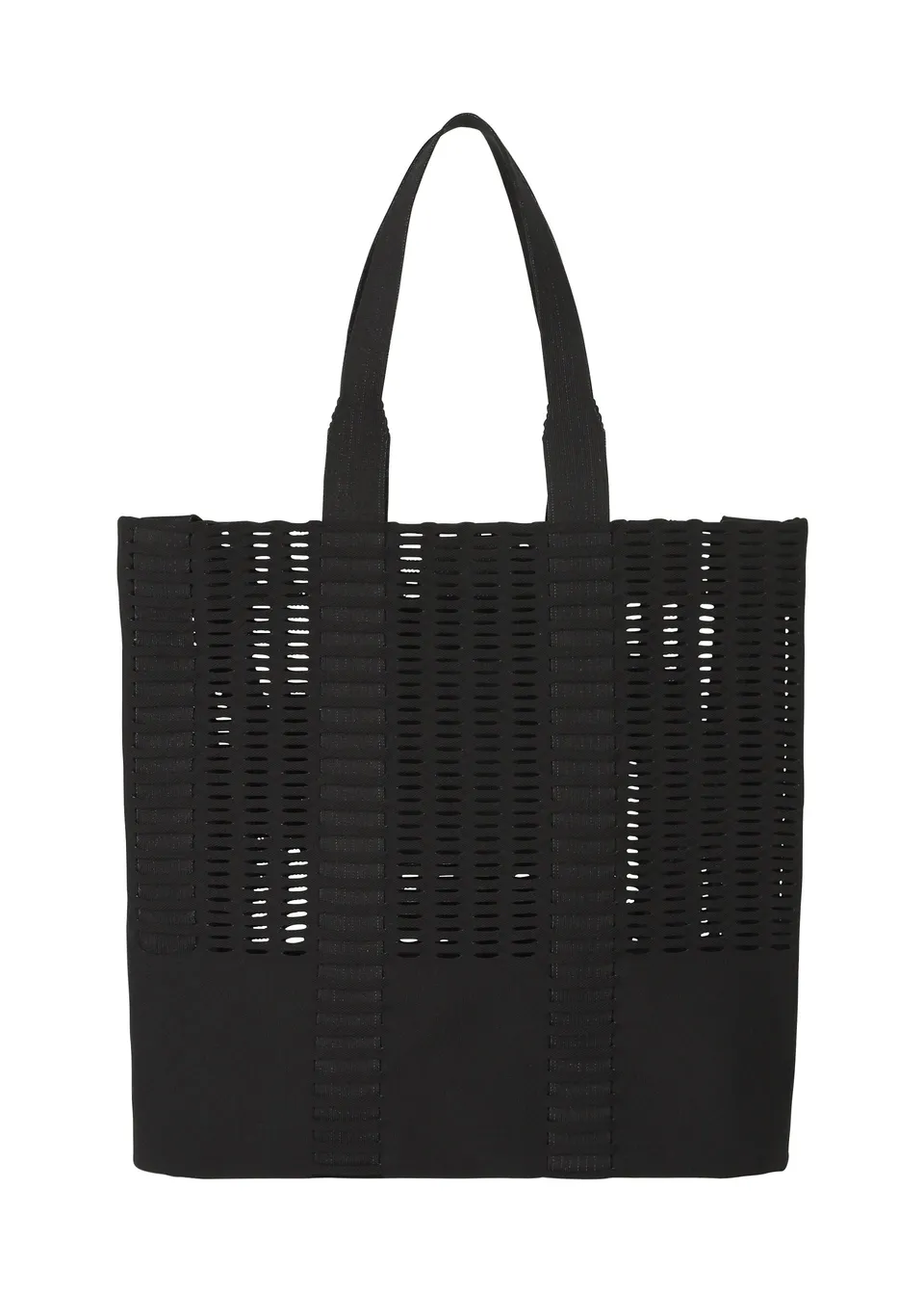 Issey Miyake Mokko Mono tote kabelka černá
