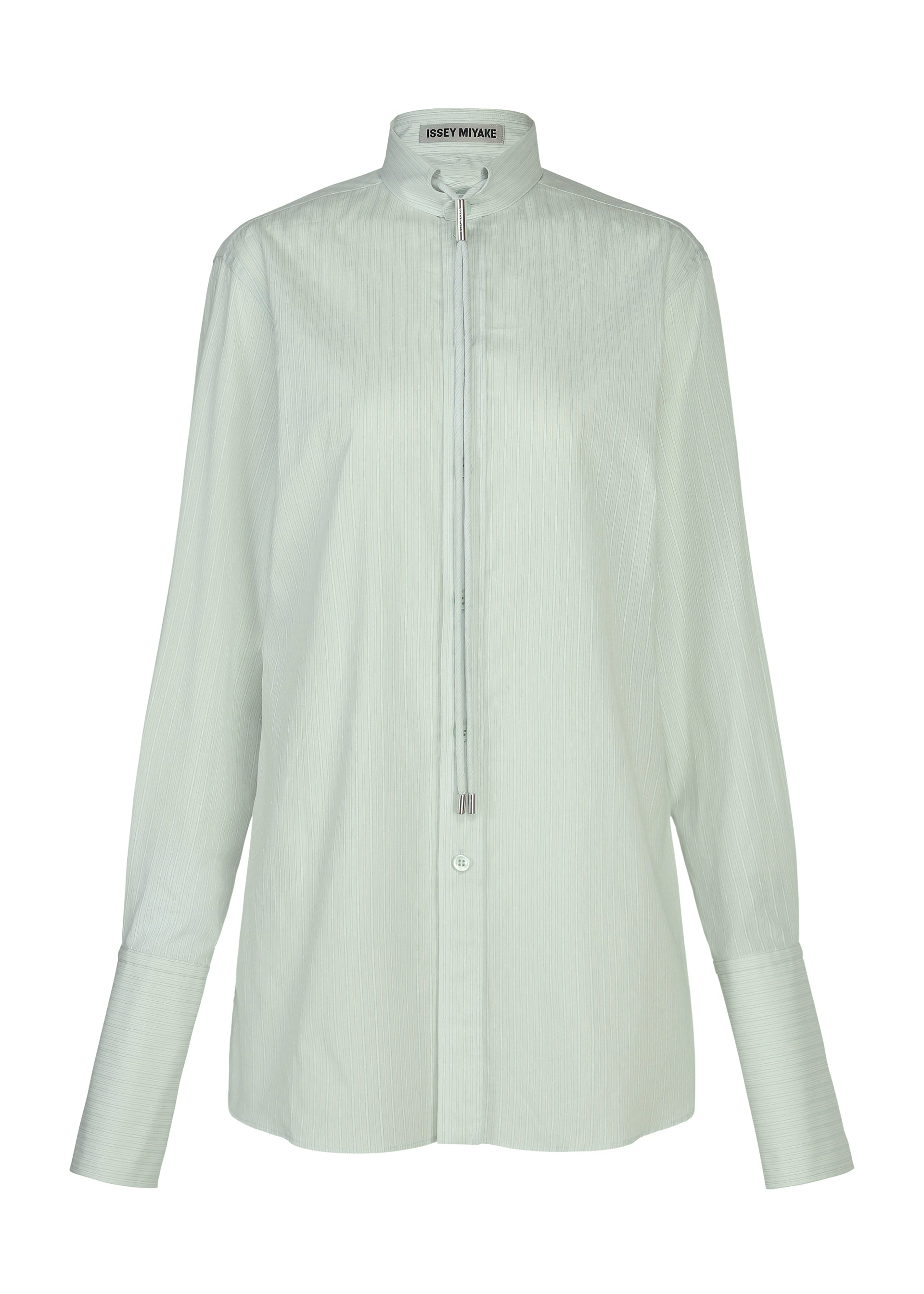 Issey Miyake Monsieur Shirt Dobby Stripe košile white-hued