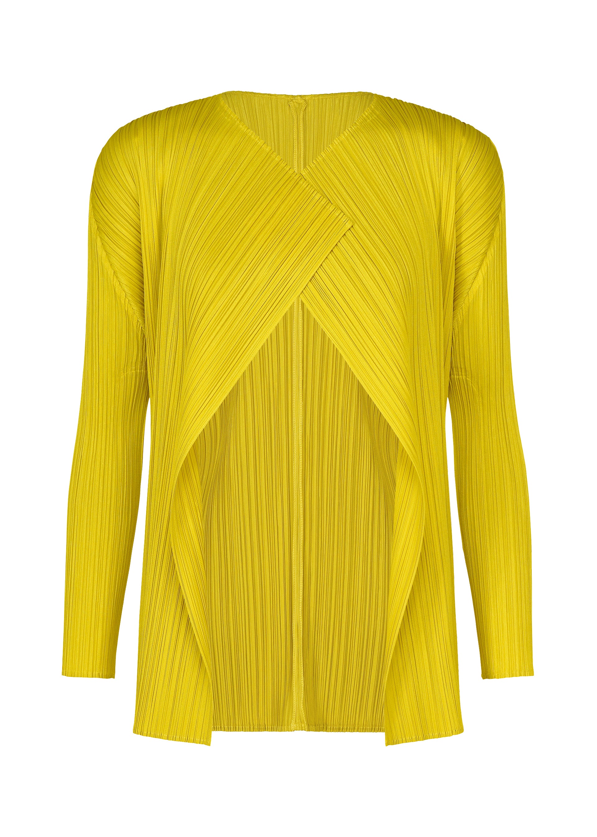Issey Miyake Monthly Colors October kardigan zelený