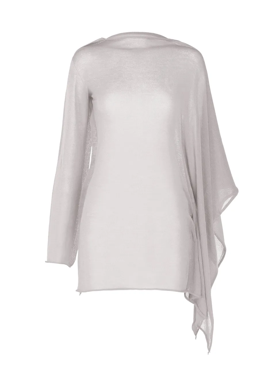 Issey Miyake Concealed Knit úpletový top Black lyocell