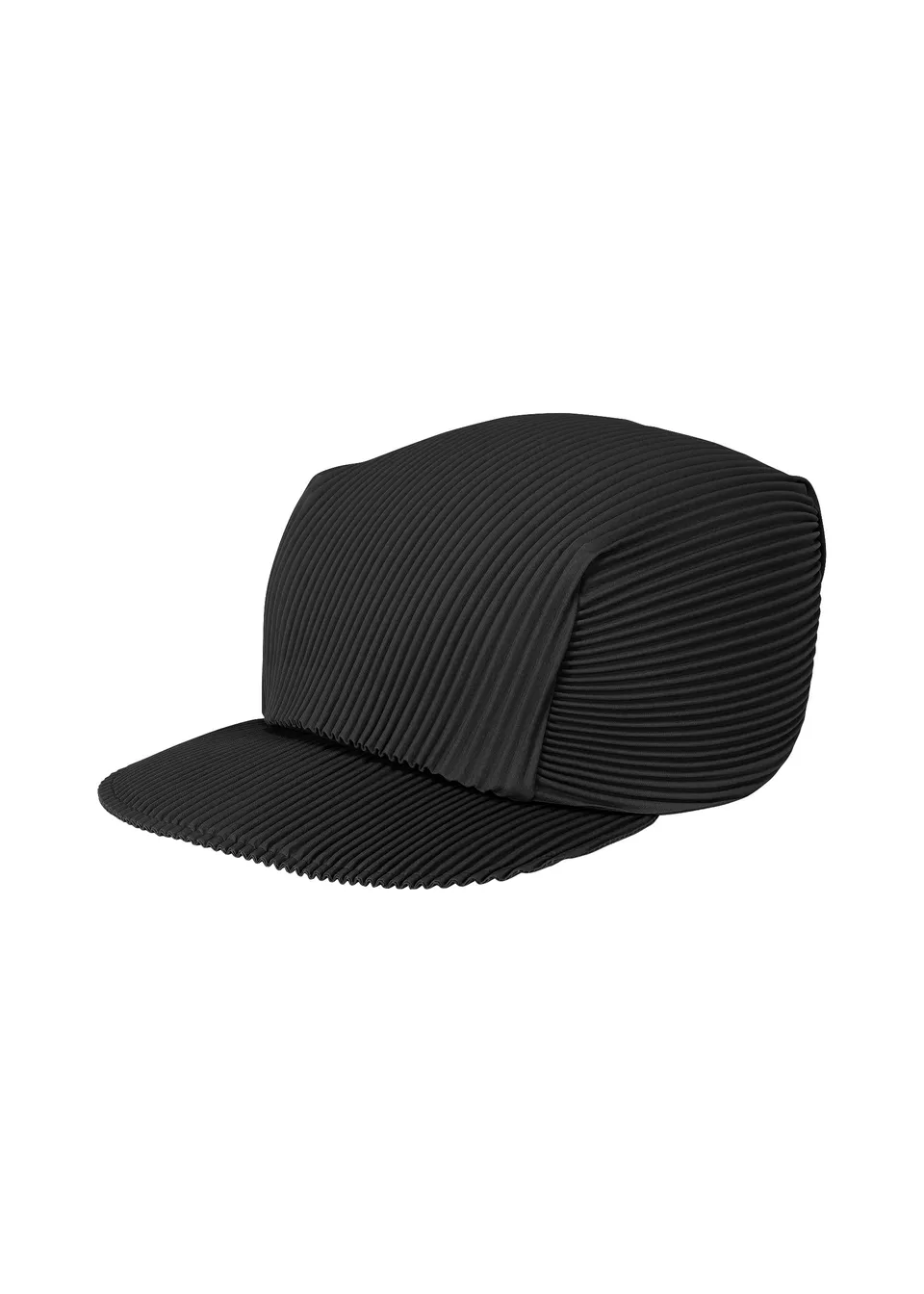 Pleats Please Issey Miyake Pleats Cap kšiltovka černá