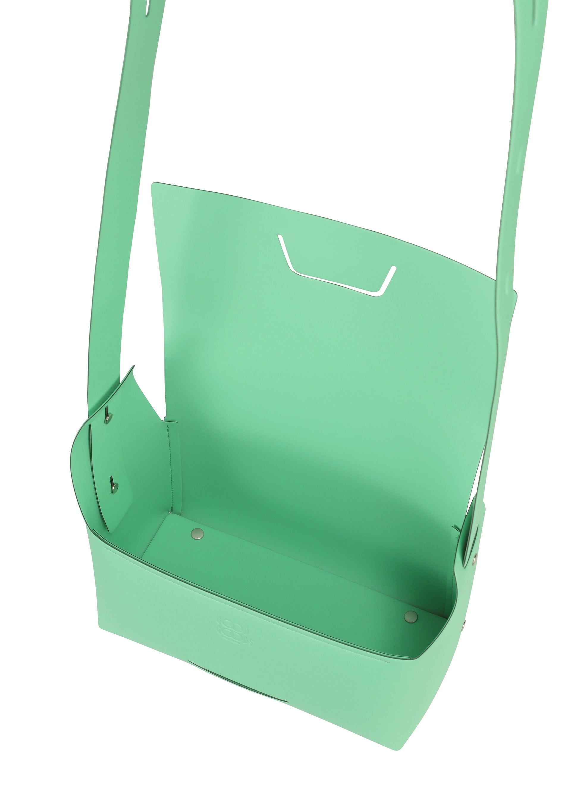 Issey Miyake Box kabelka černá skládací 2 popruhy