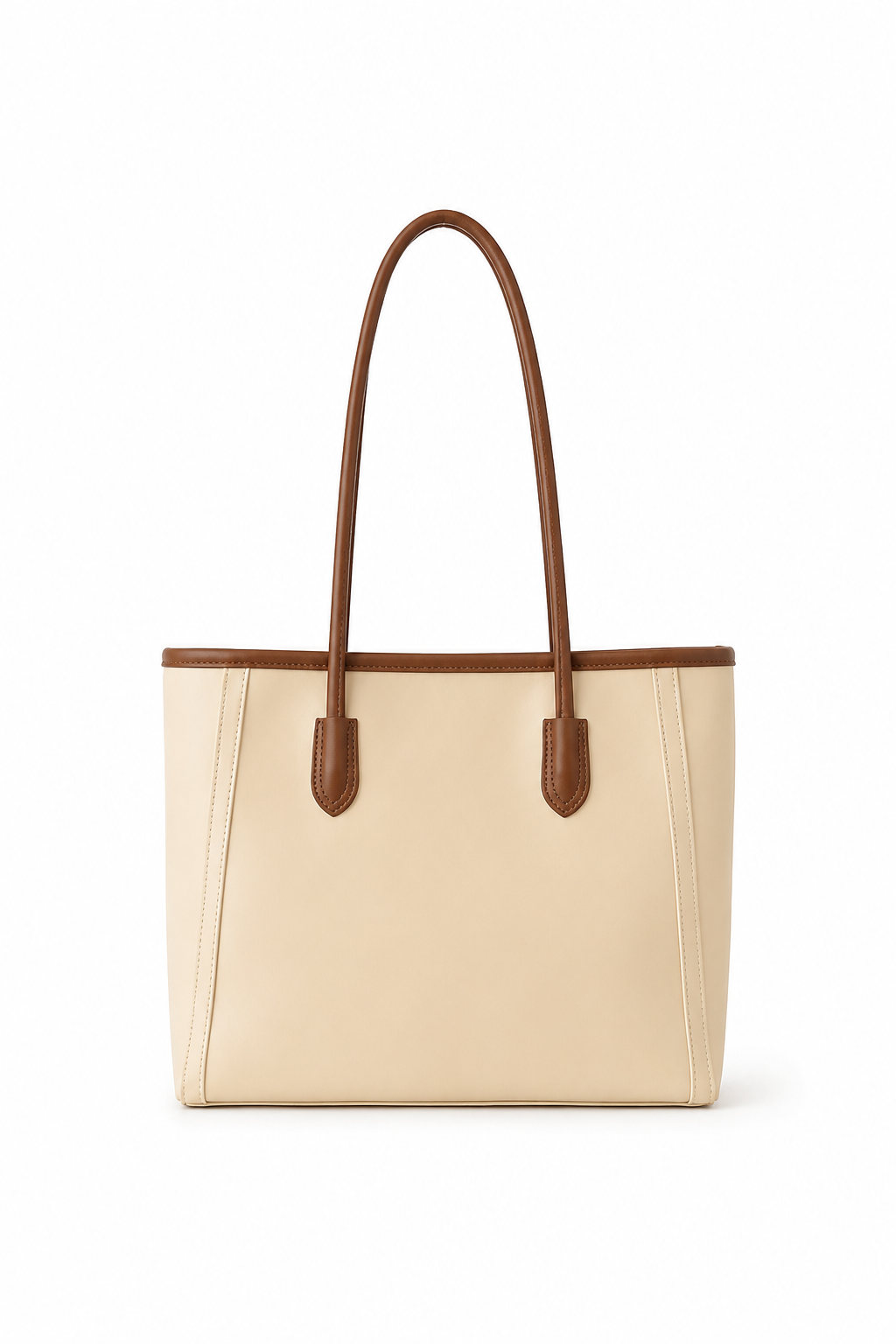 Norielle kabelka shopper béžová kožená velká