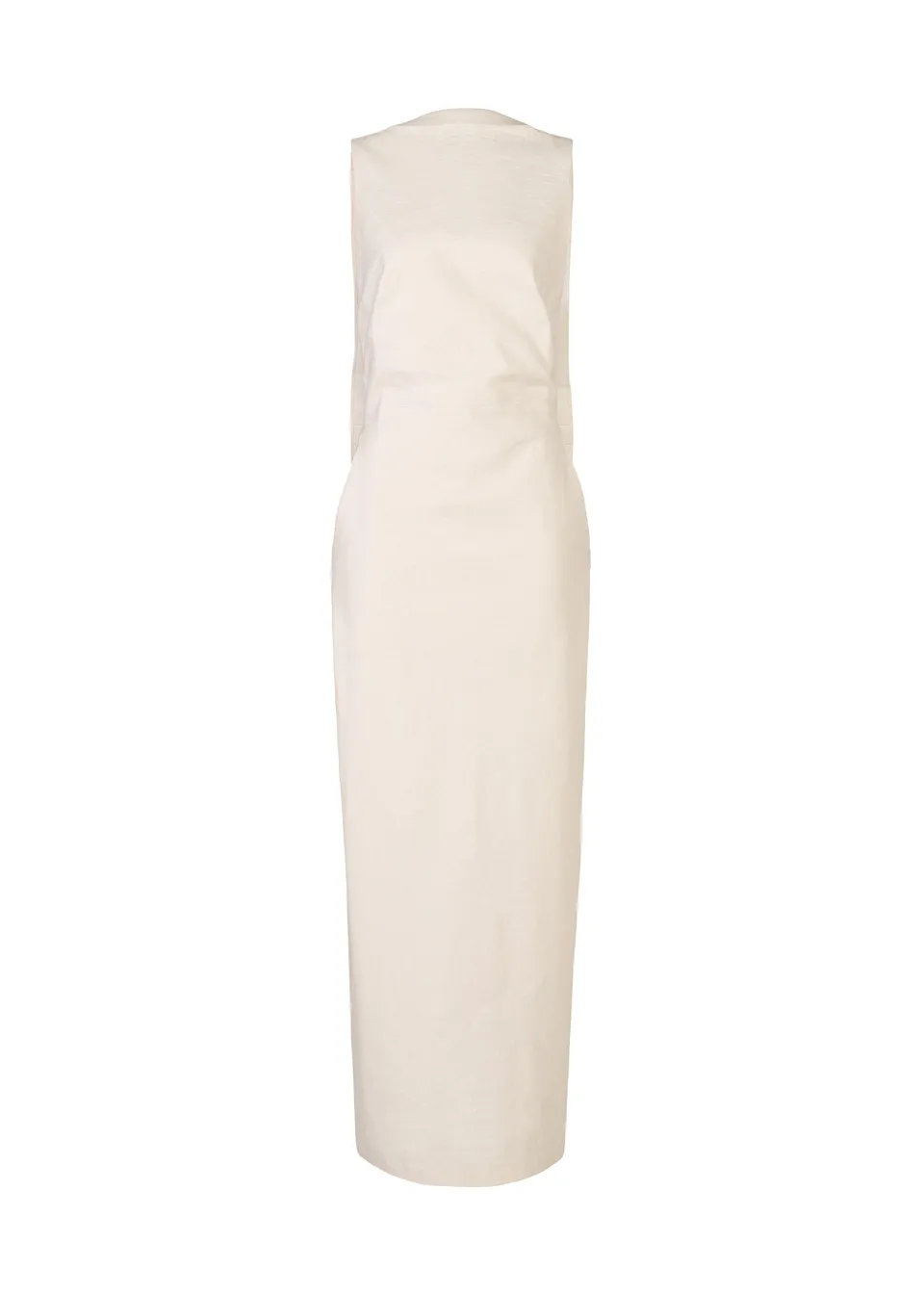 Issey Miyake Allow šaty bez rukávů off-white washi