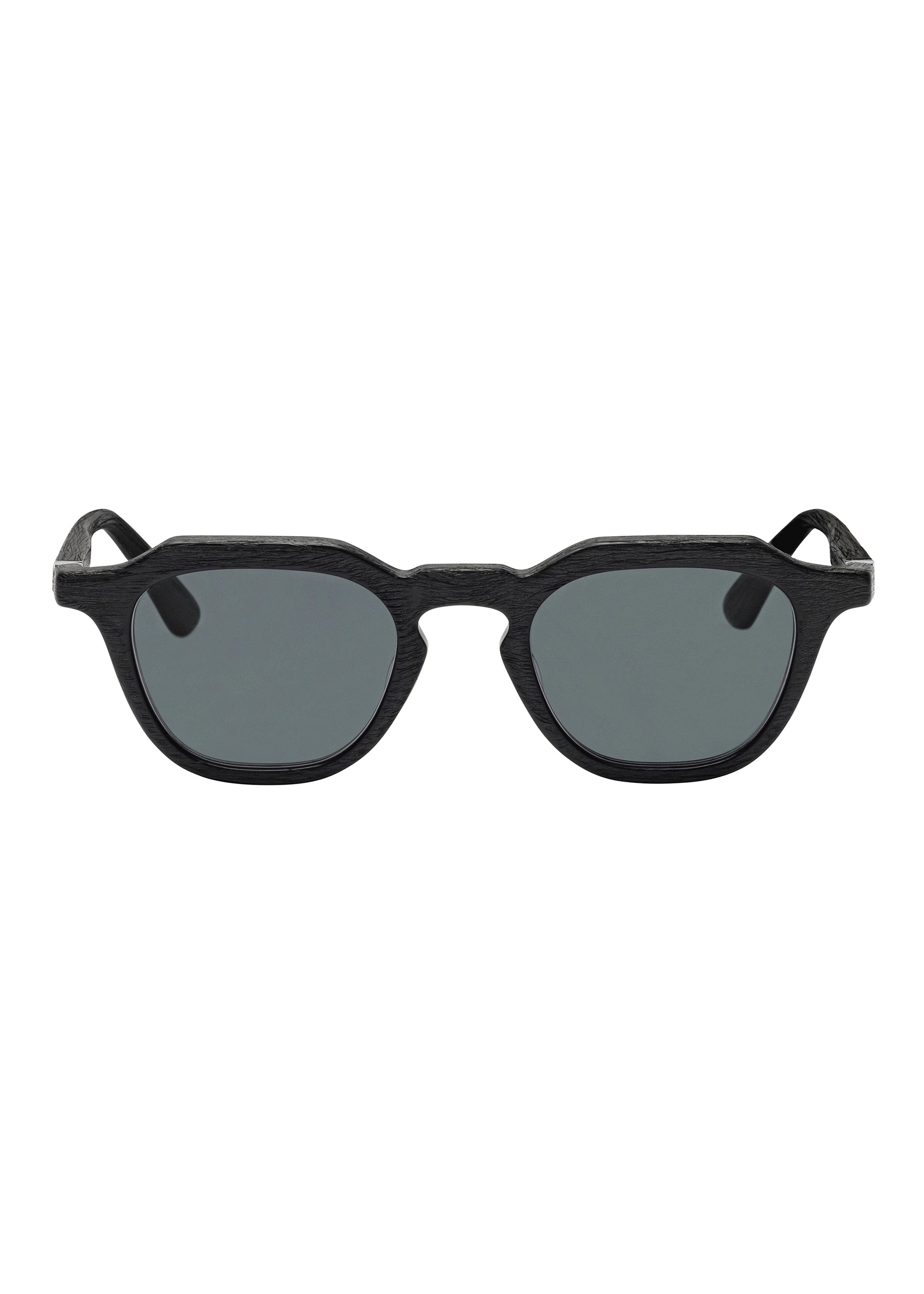 Issey Miyake Eyes Wood-Hexagon brýle Wood Black