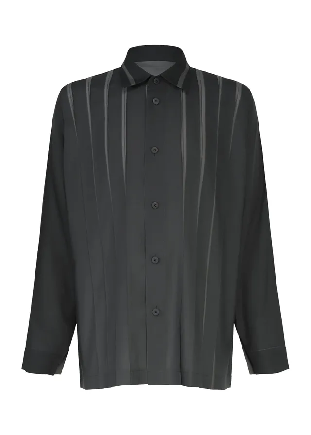Issey Miyake DAWN RAY SHIRT košile černá vel. 2