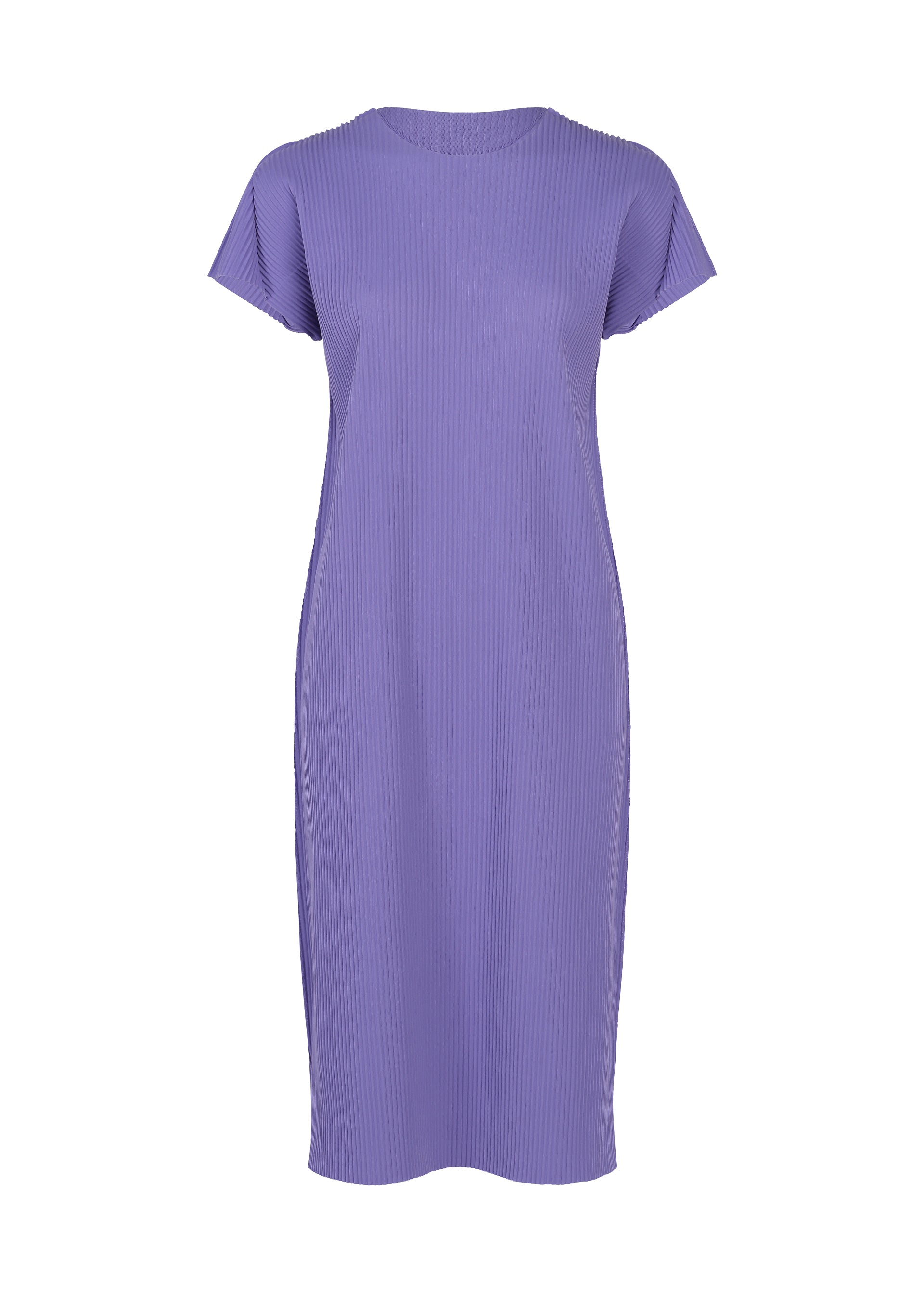 Issey Miyake Fine Knit Pleats šaty šedé úpletové