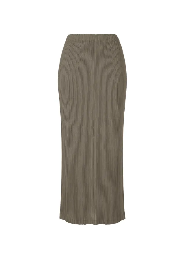 Issey Miyake Hatching Pleats dlouhá sukně černá vel. 2