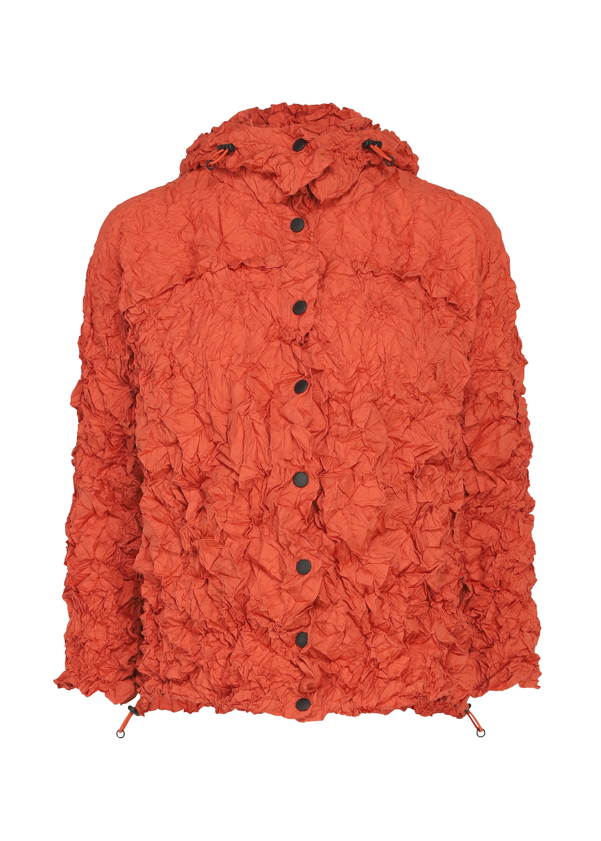 Issey Miyake MERINGUE PARKA bunda off white lehká