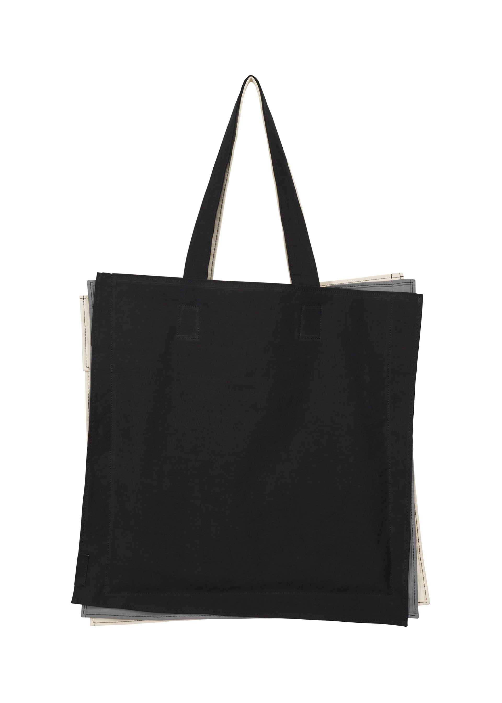 Issey Miyake Irogami tote taška White Mix bavlněná
