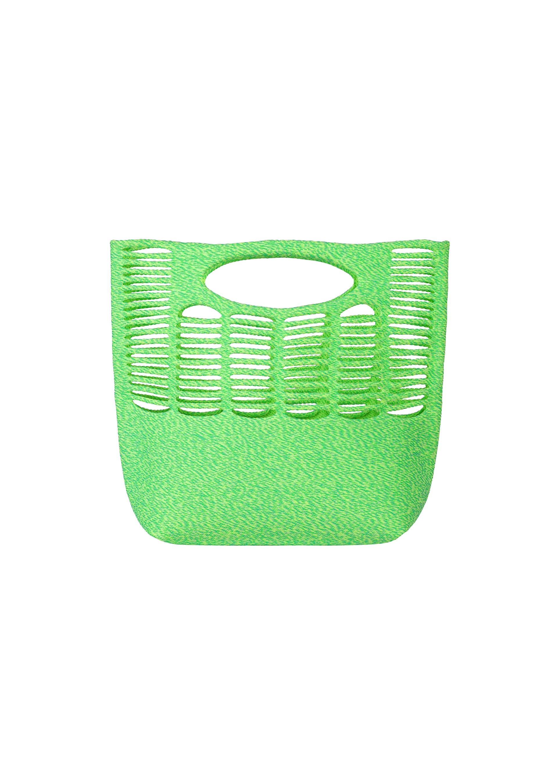 Issey Miyake Mokko Melange Mix taška šedá pletená