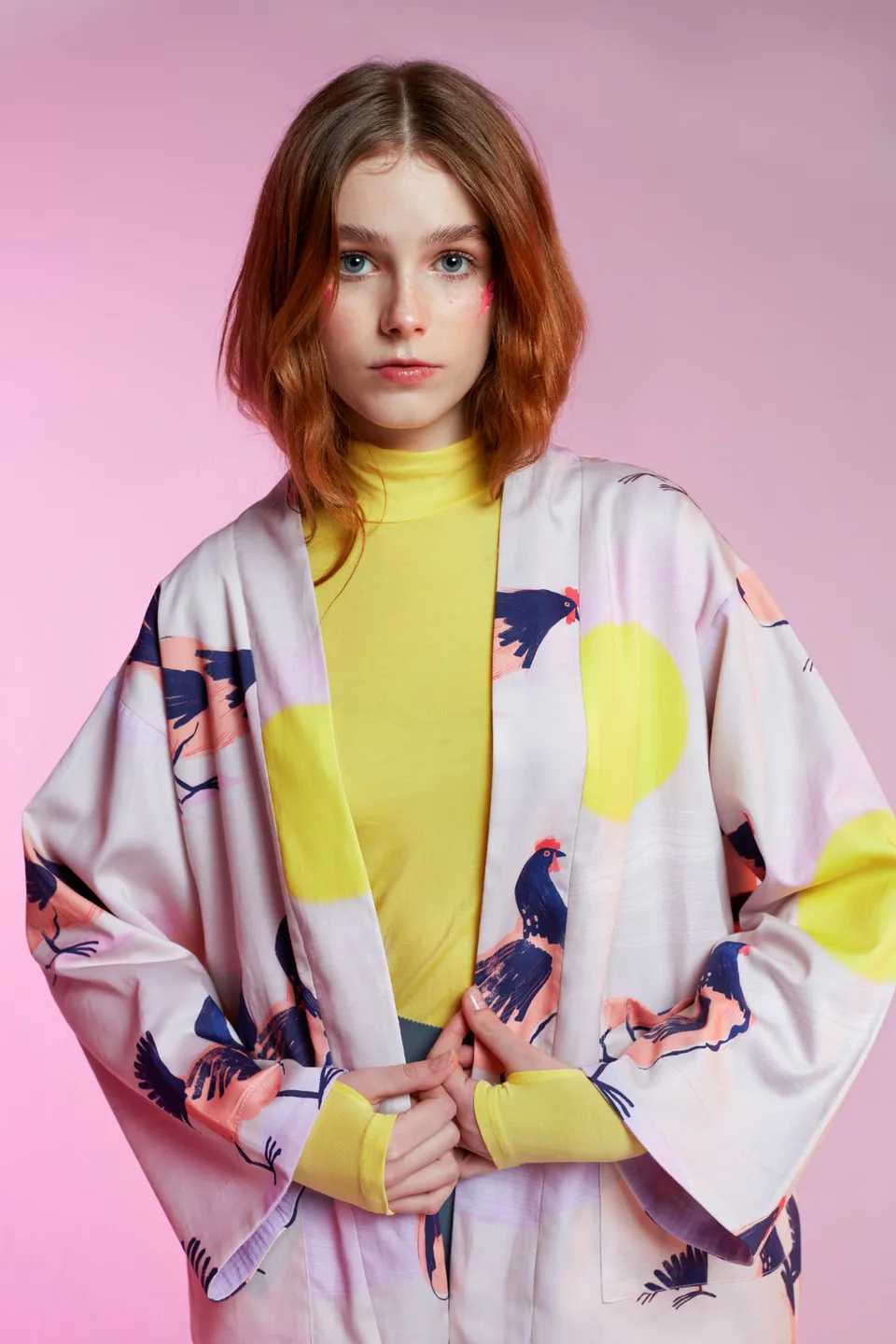 Aurelia & Zwei Frauen Ballada o Kurach kimono oboustranné