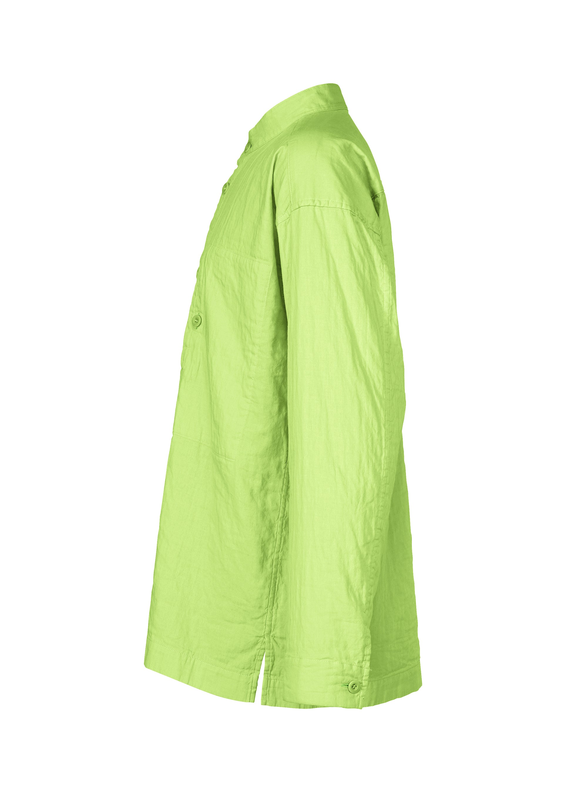 Issey Miyake IM Men Double Face Cotton košile černá