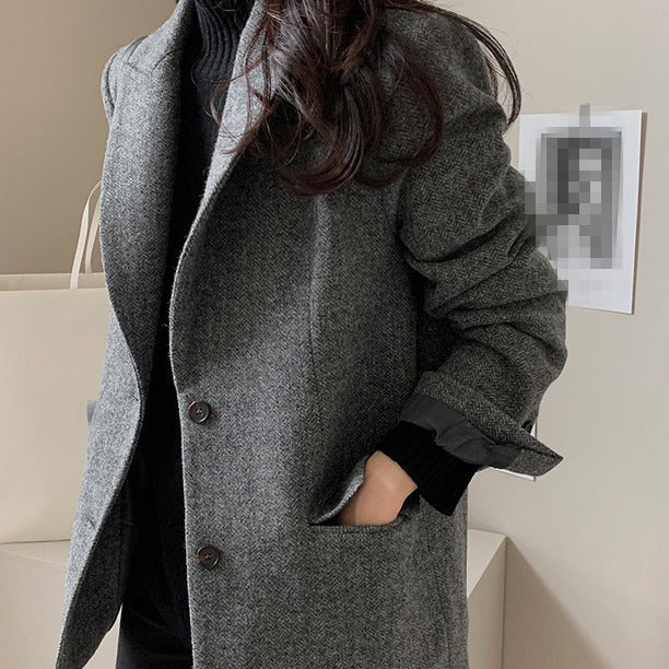 Norielle Long Femme blejzr hnědý prodloužený