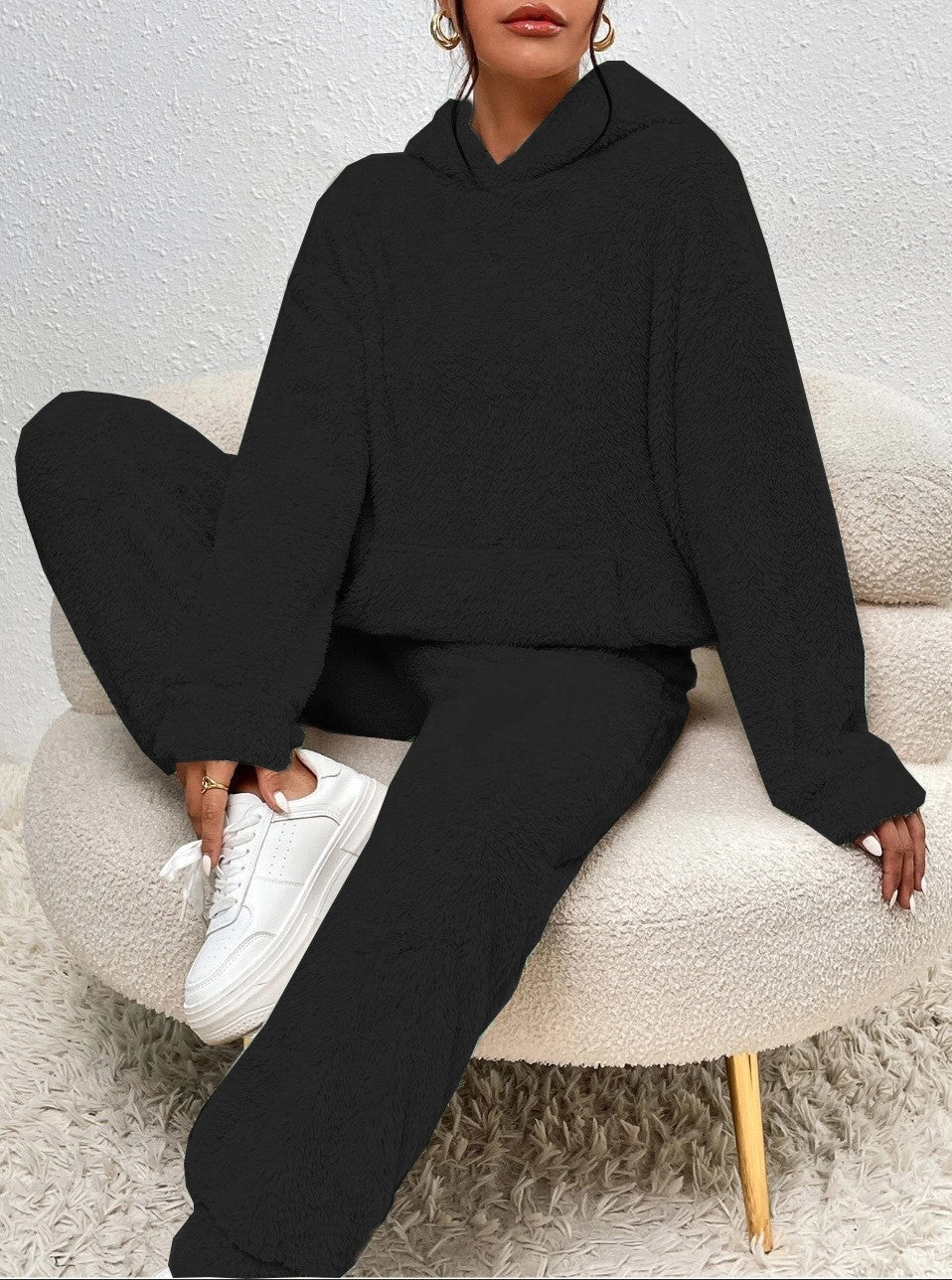 Norielle cocooning souprava oversize šedá 2dílná
