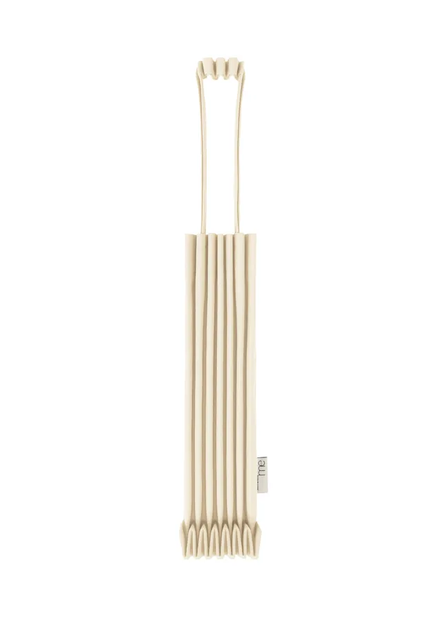 Issey Miyake Me Trunk Pleats Bag 12 tote fialová
