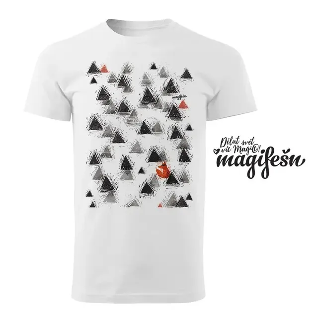 Magifešn XY Liščí superhrdina tričko biobavlna unisex