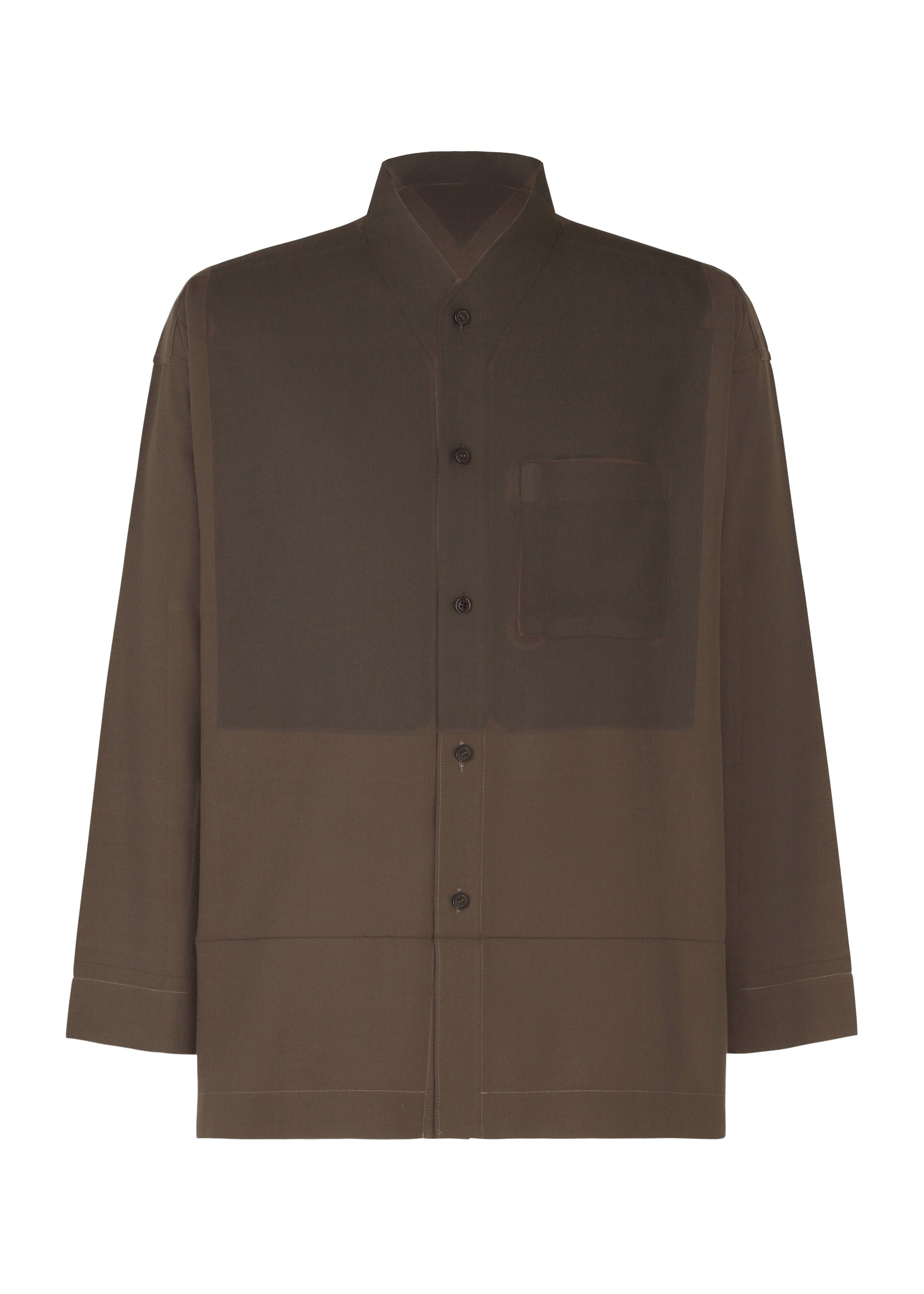 Issey Miyake Homme Plissé Press košile červená vel. 3
