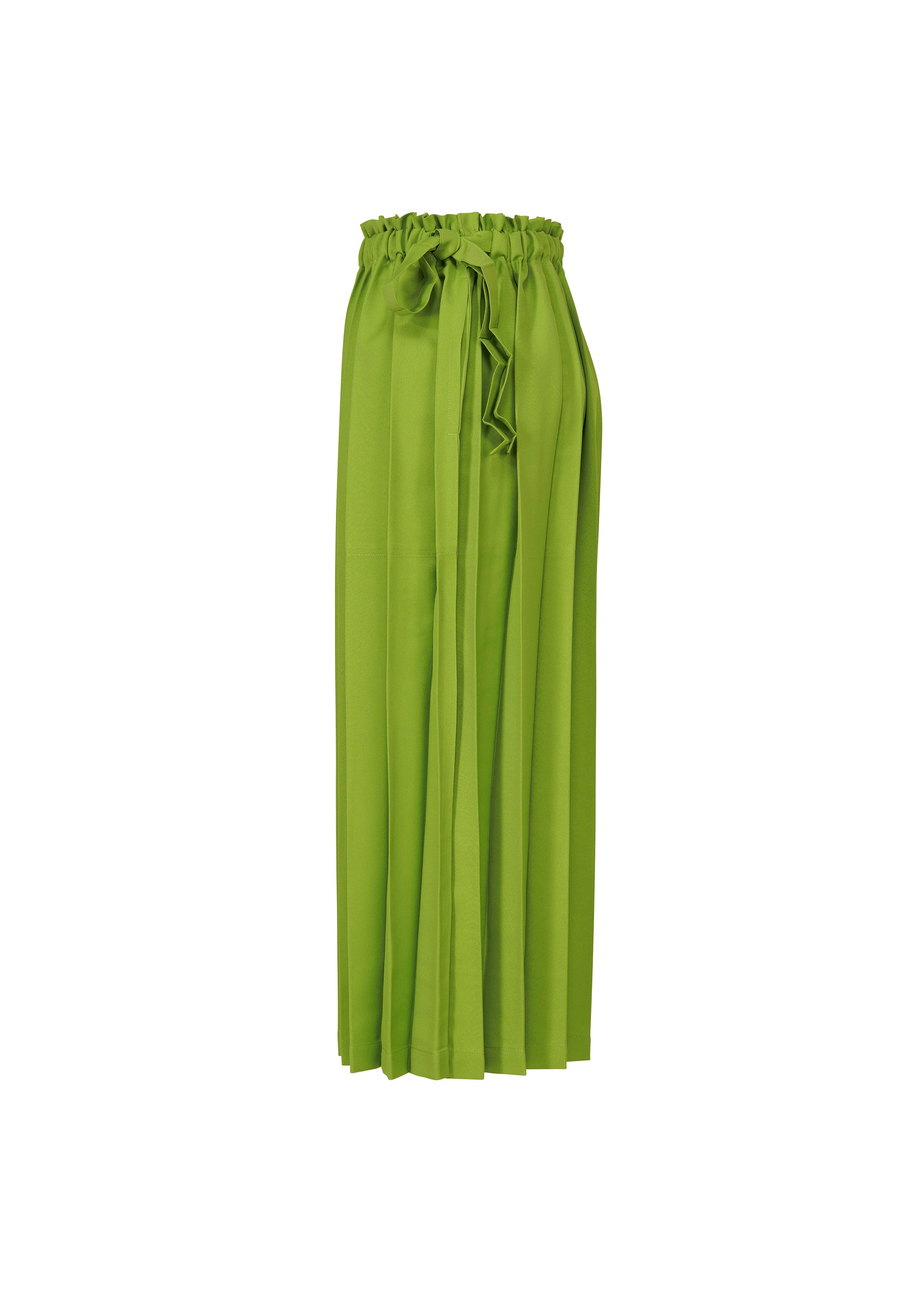 Issey Miyake Cross Pleats sukně černá plisovaná kapsy