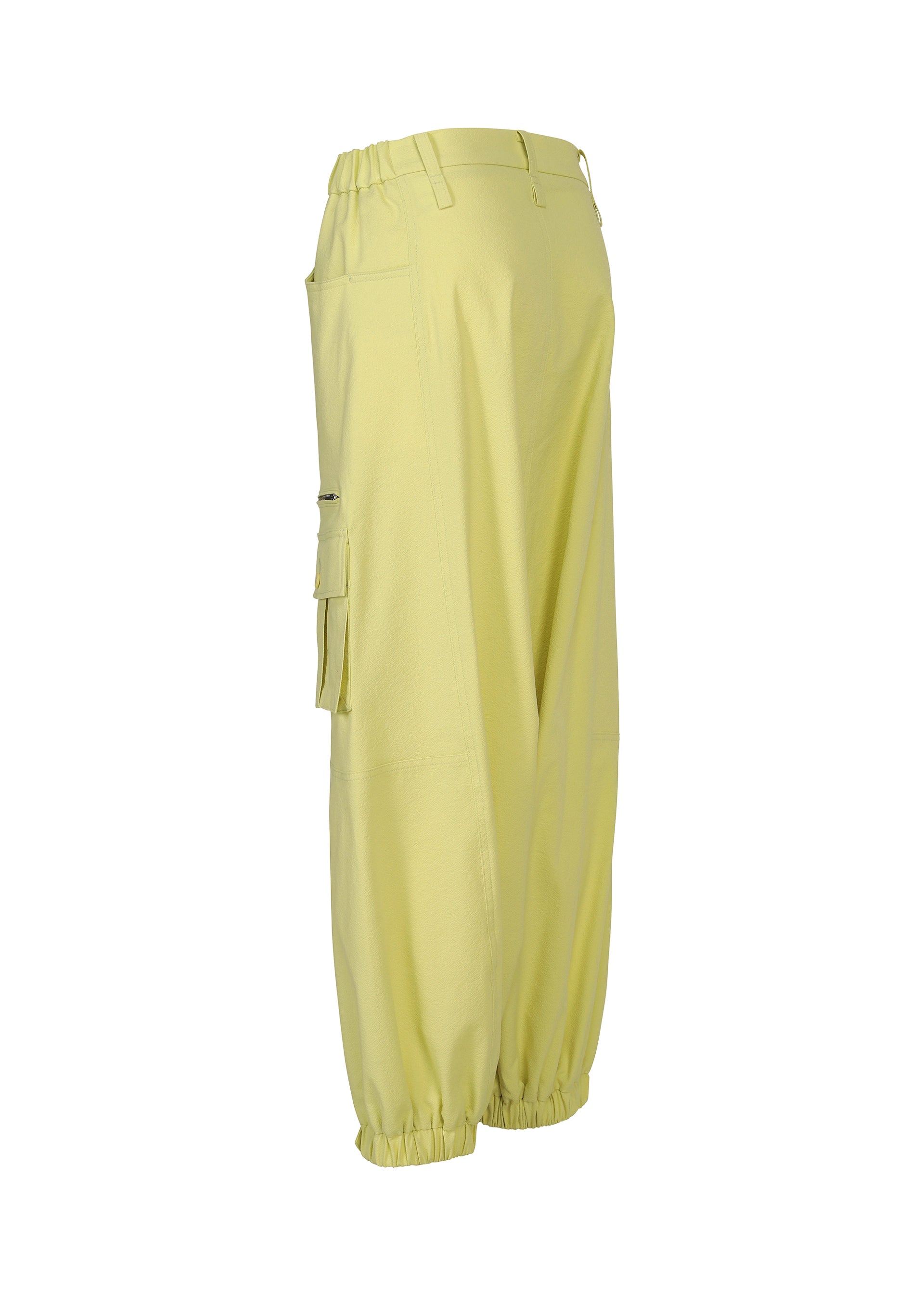 Issey Miyake Grainy kalhoty černé sarouel