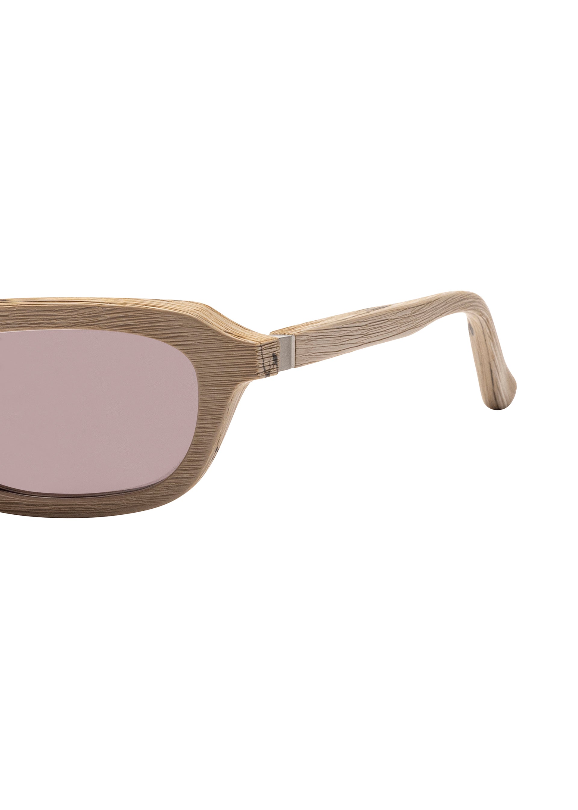 Issey Miyake Eyes Wood-Square sluneční brýle wood beige
