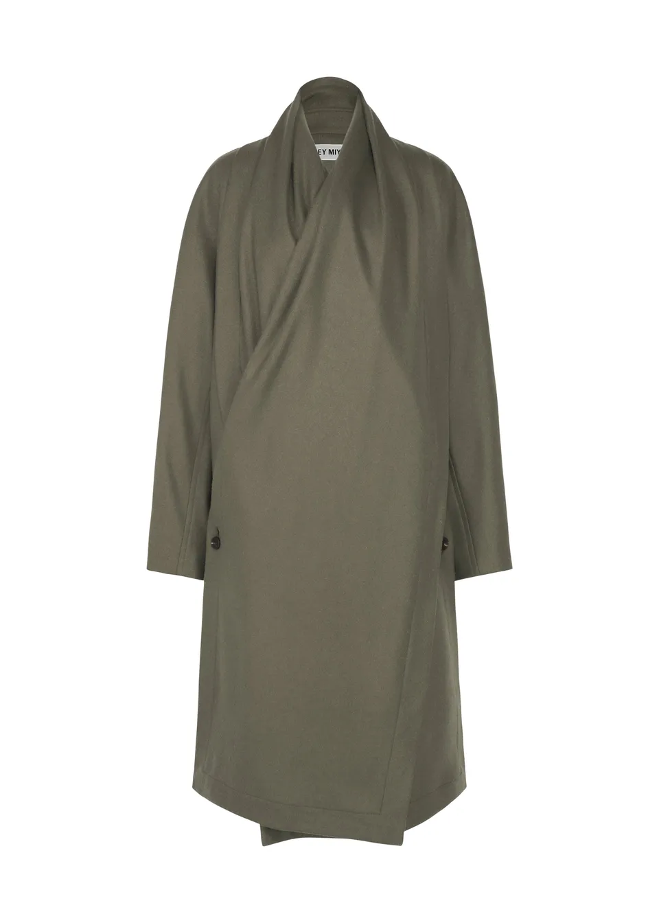 Issey Miyake Manner kabát Black vel. 2 vlněný