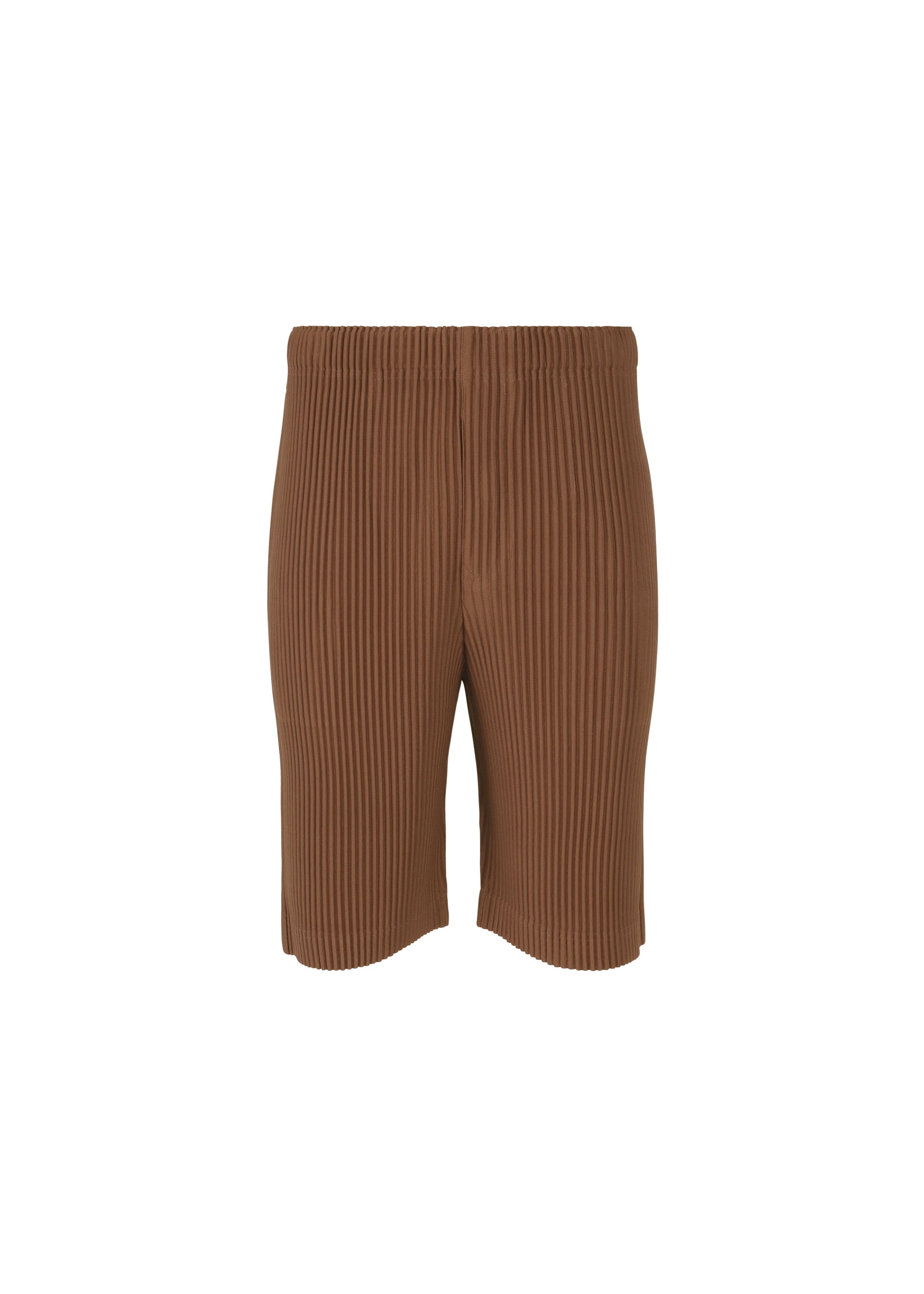 Issey Miyake Color Pleats 2 kraťasy vínové plisé
