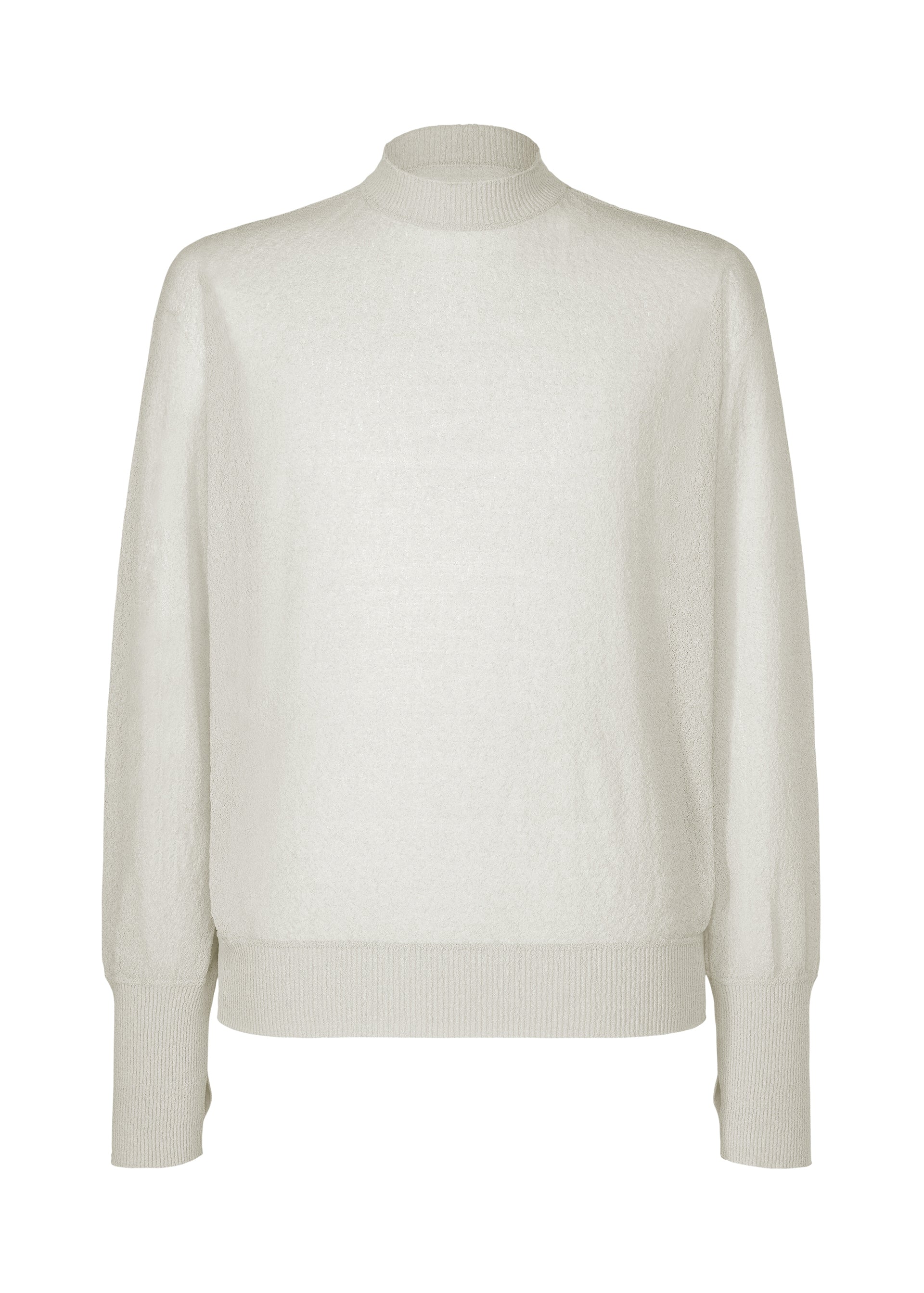 Issey Miyake Knit Unraveled top černý