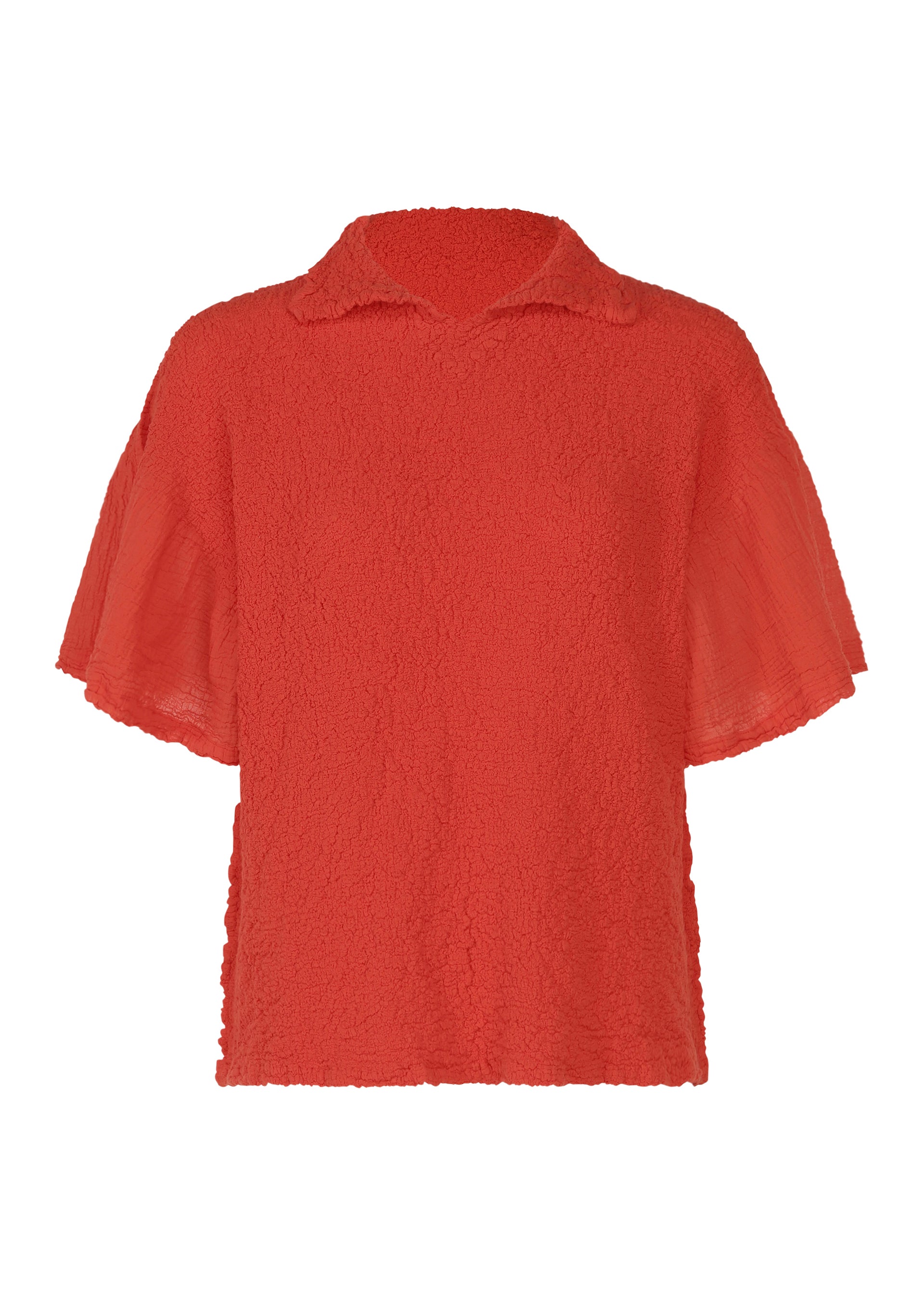 Issey Miyake Sheer Cauliflower top černý streč
