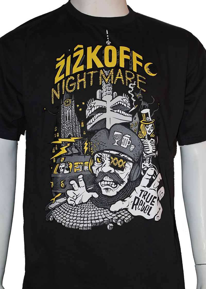Alien DNA Žižkoff Nightmare pánské tričko used black bavlna