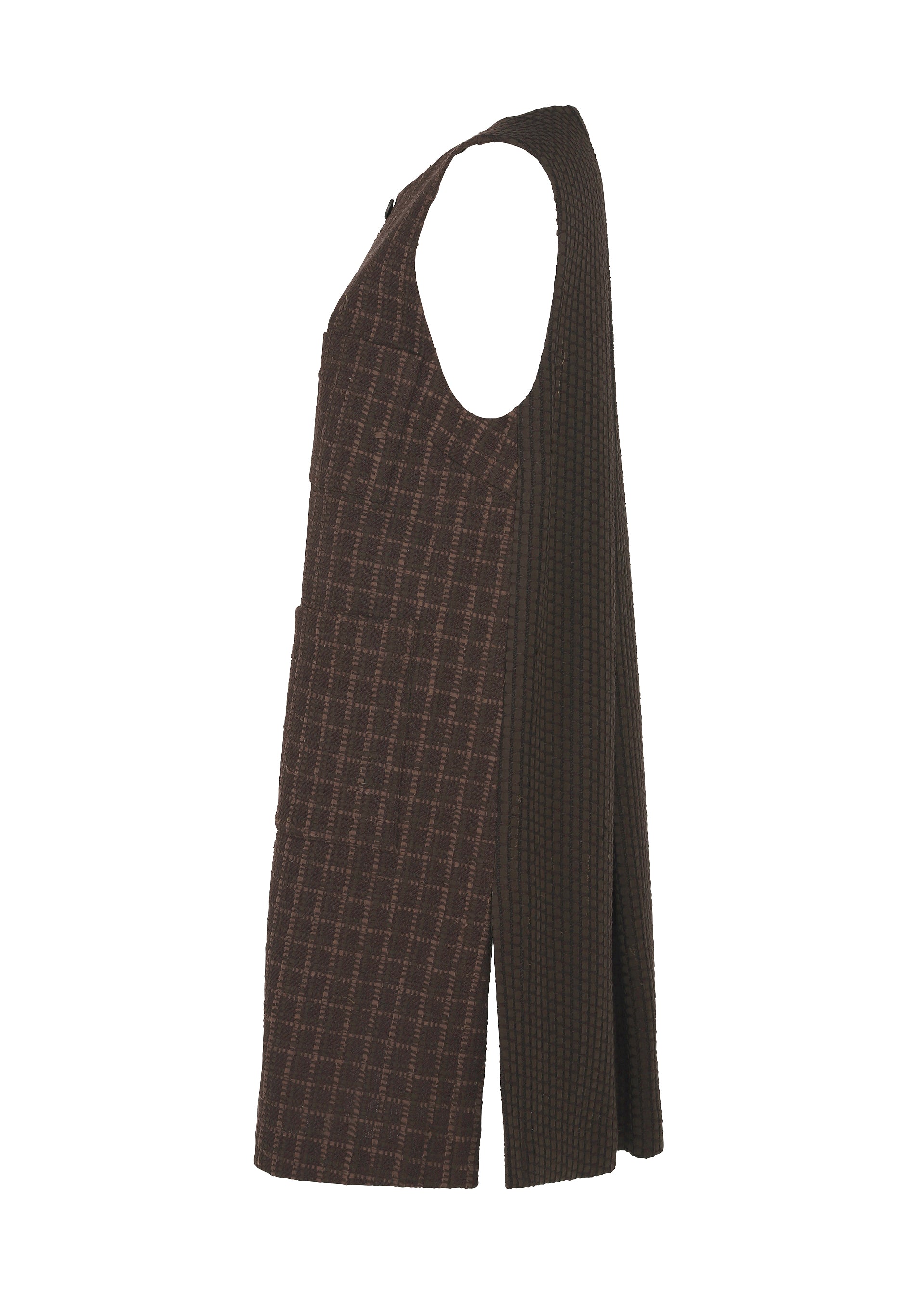 Issey Miyake Sakiori dlouhá vesta ivory vel. 2