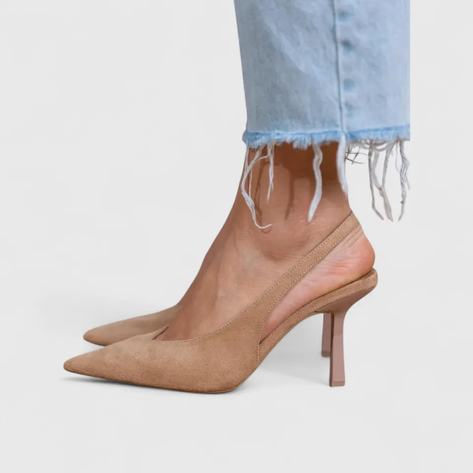 Norielle lodičky slingback se špičkou černé