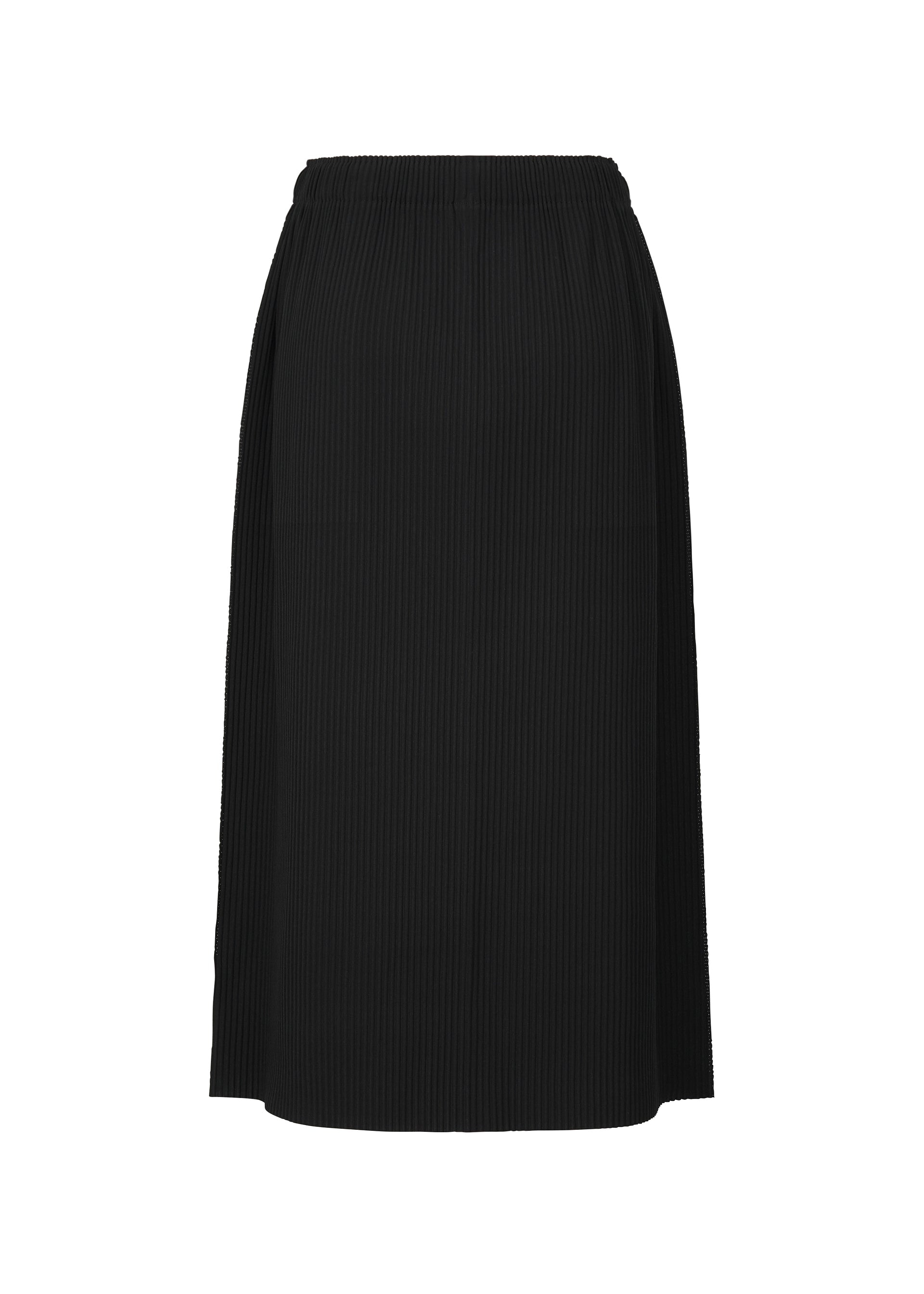 Issey Miyake Fine Knit Pleats sukně bílá lehký úplet