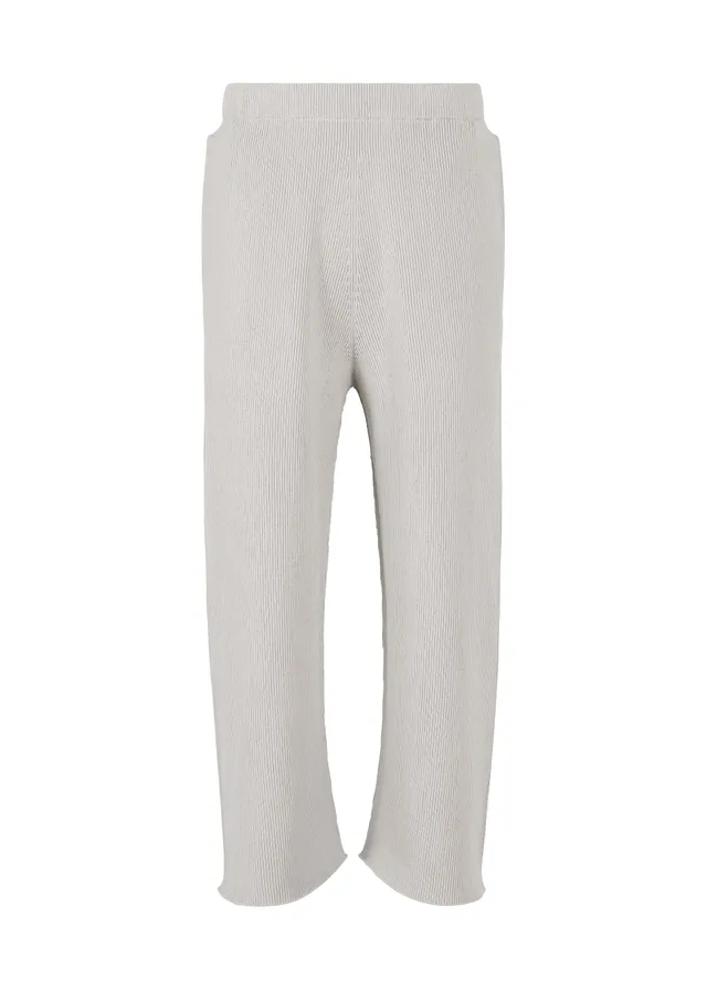 Issey Miyake Basic Knit pánské pletené kalhoty černá