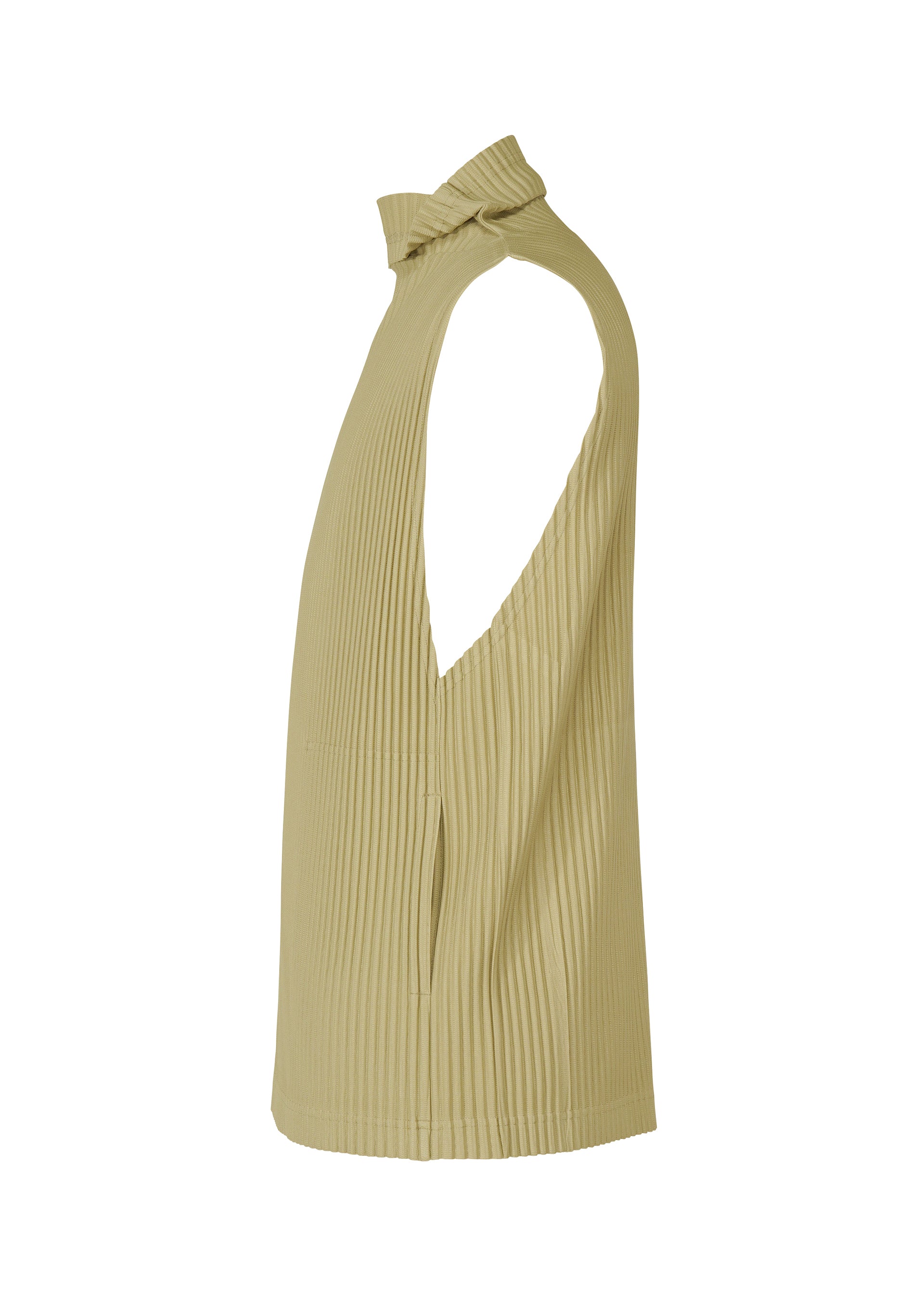Issey Miyake Tailored Pleats 1 top Black bez rukávů vel. 2