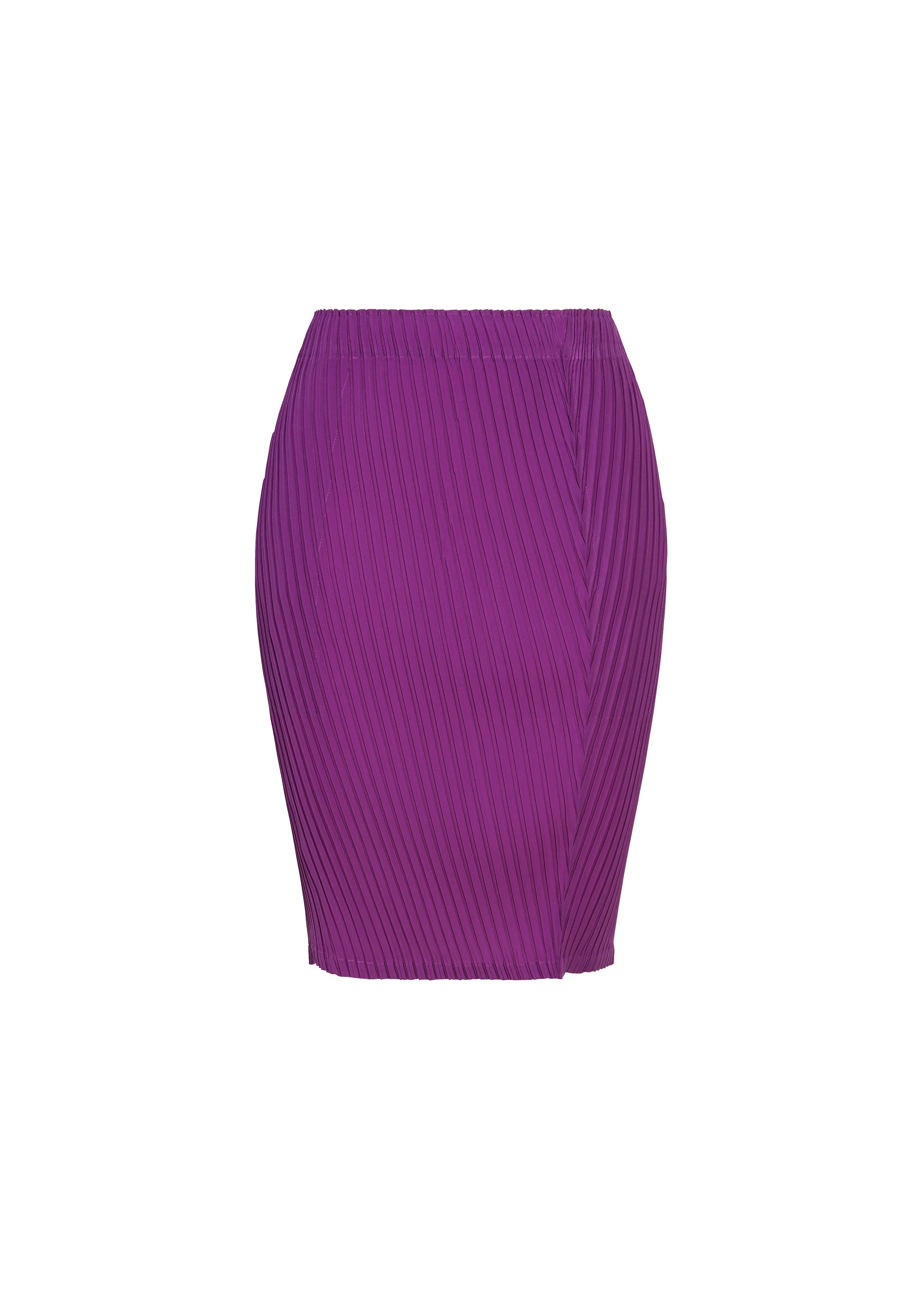 Issey Miyake Tubular Pleats minisukně černá