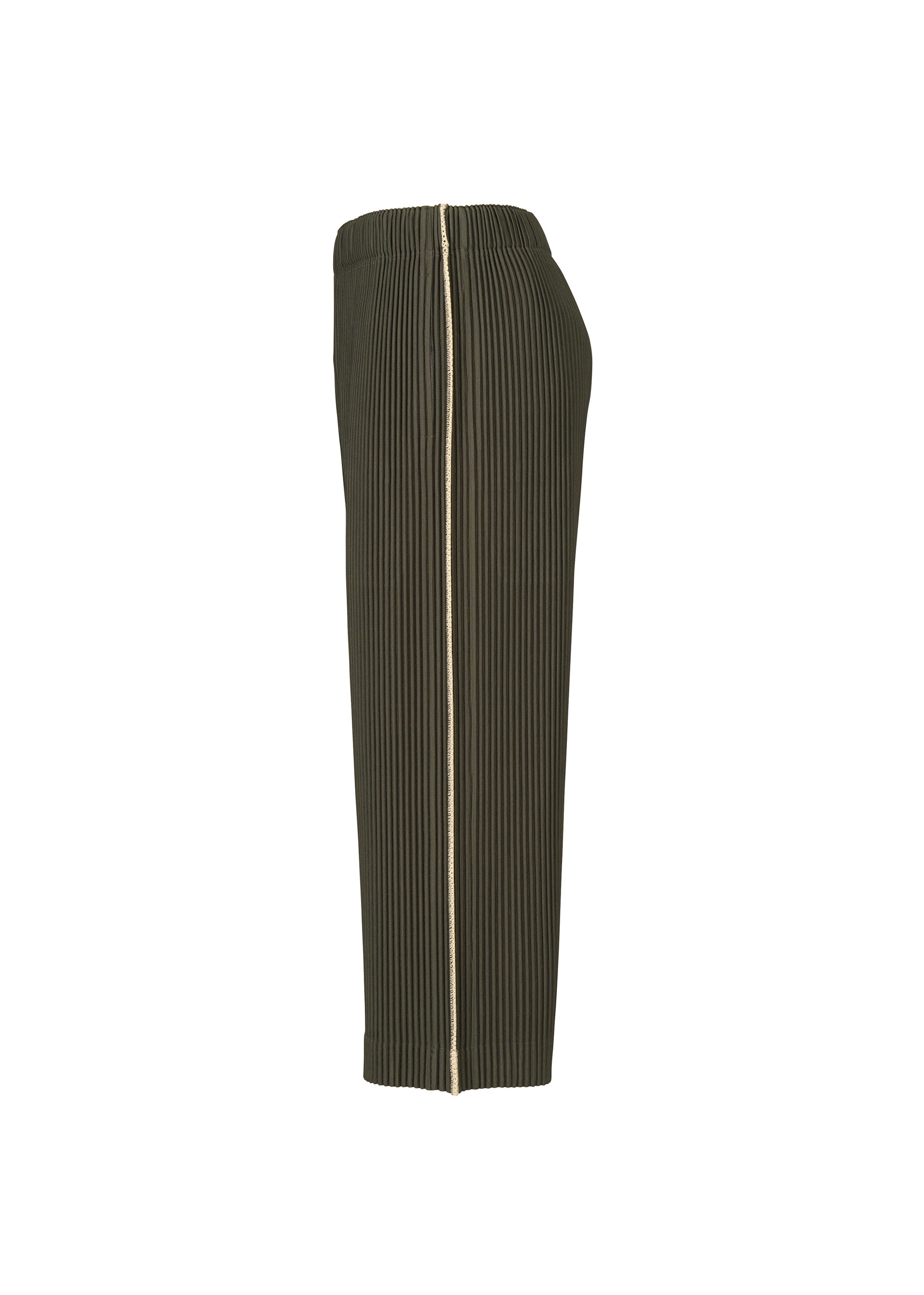 Issey Miyake Embroidery Stripes kalhoty Shade Pink 2
