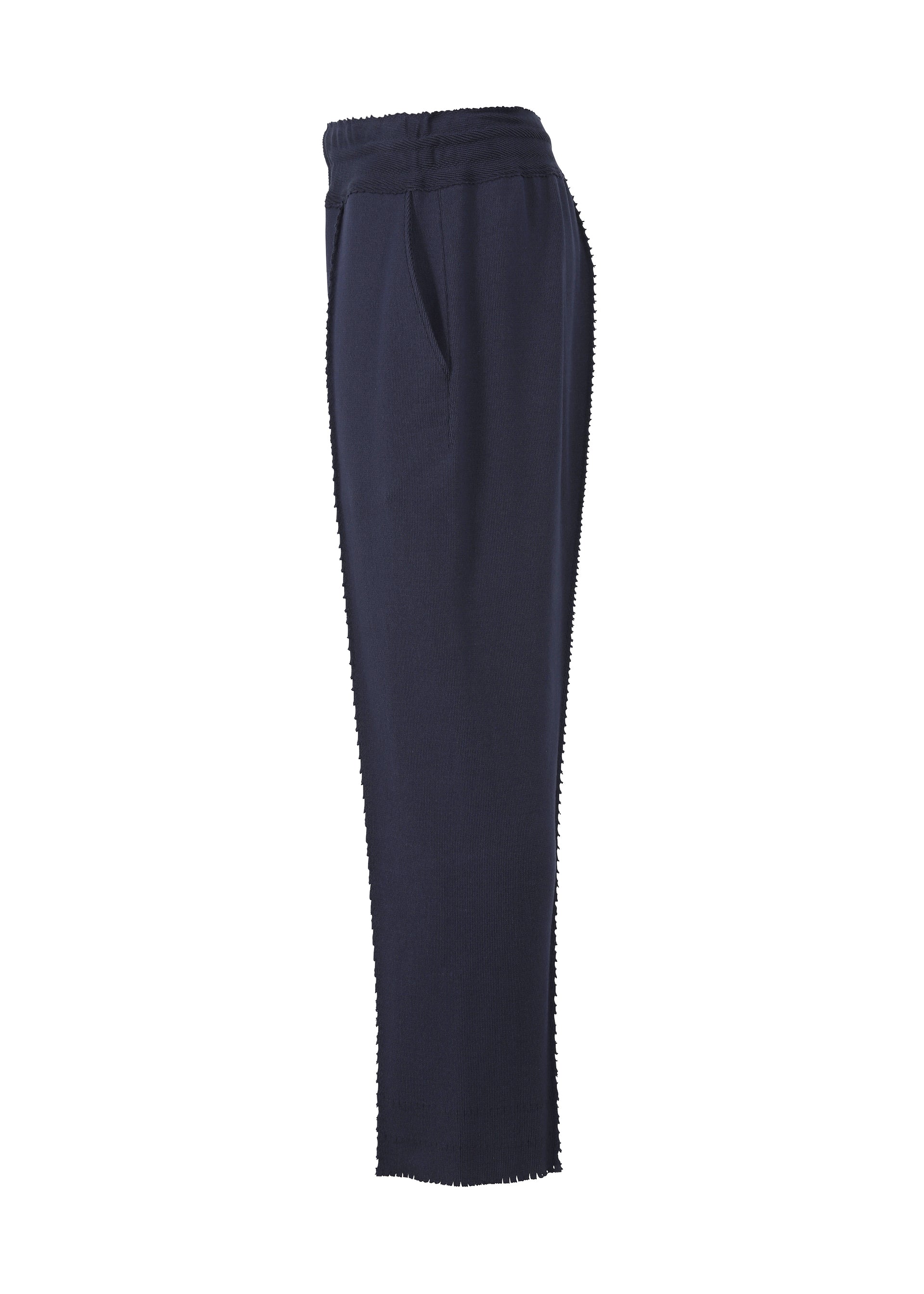 Issey Miyake Type-A Basics kalhoty černé pletené