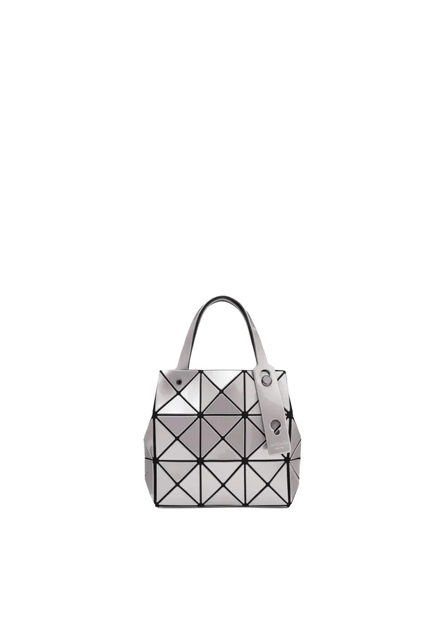Issey Miyake Carat mini kabelka šedá