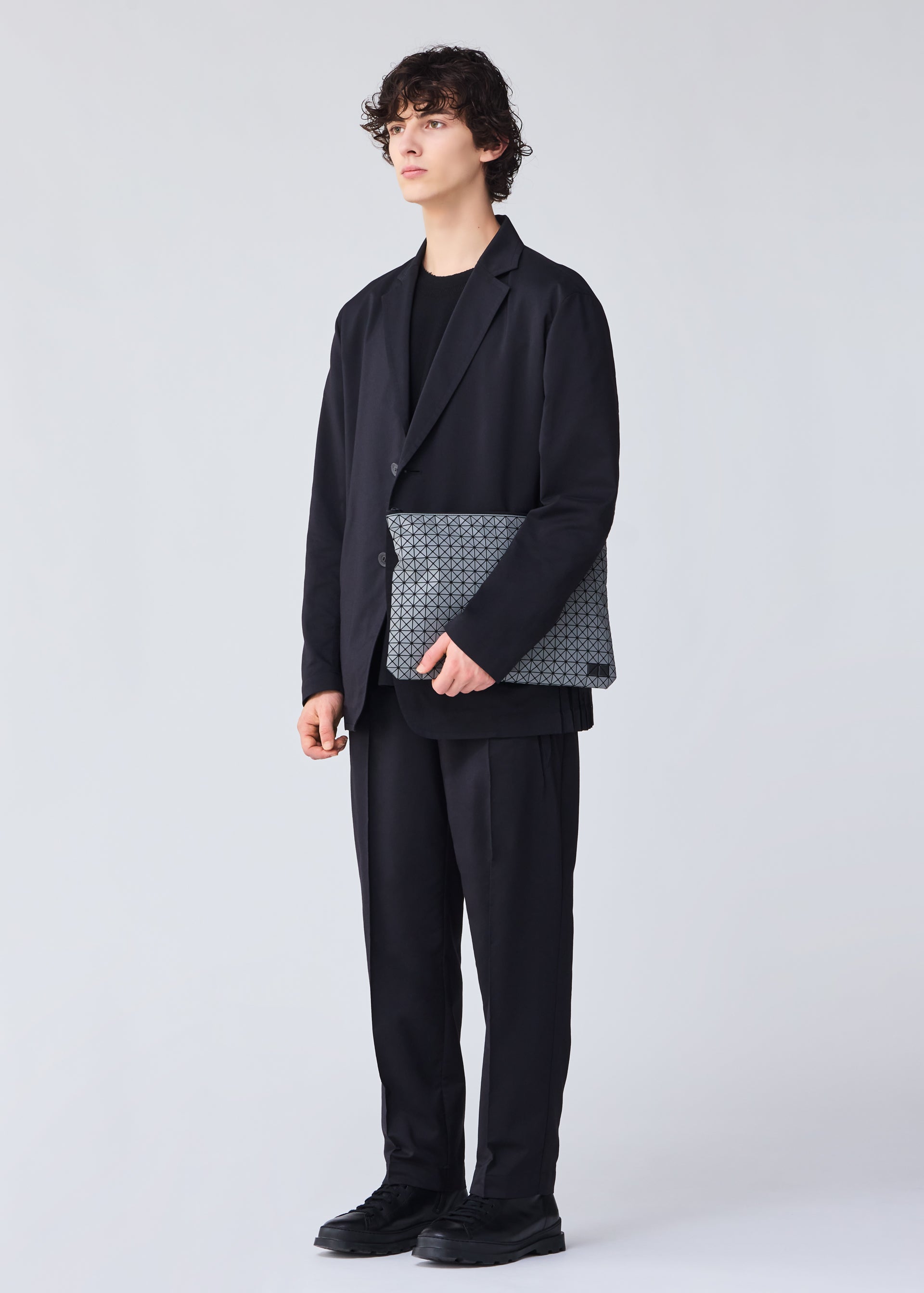 Bao Bao Issey Miyake Organizer Kuro pouzdro šedé A4
