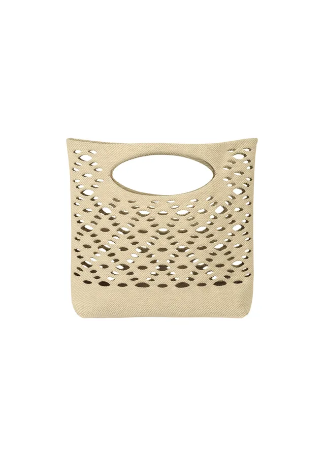 Issey Miyake Good Goods Mokko Basket tote krémová