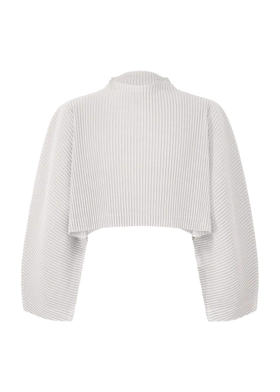 Issey Miyake Color Pleats 1 top světle šedý vel. 2 plisé
