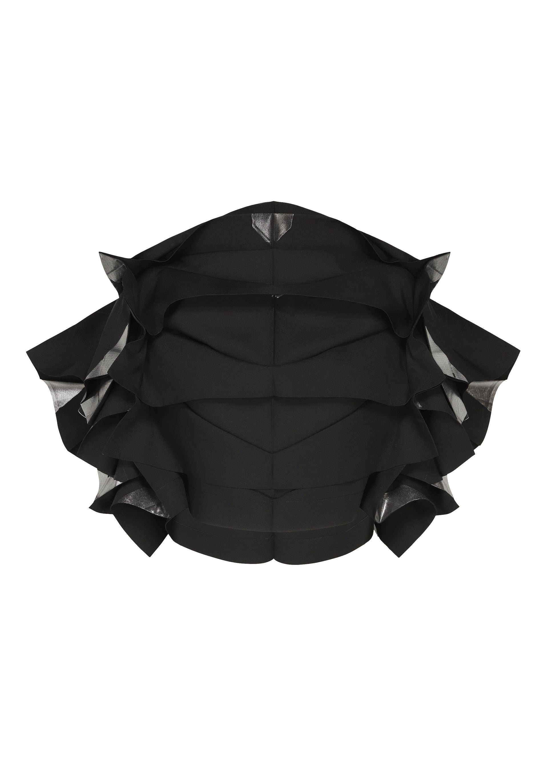 132 5. Issey Miyake No.10-2 top bílo-stříbrný