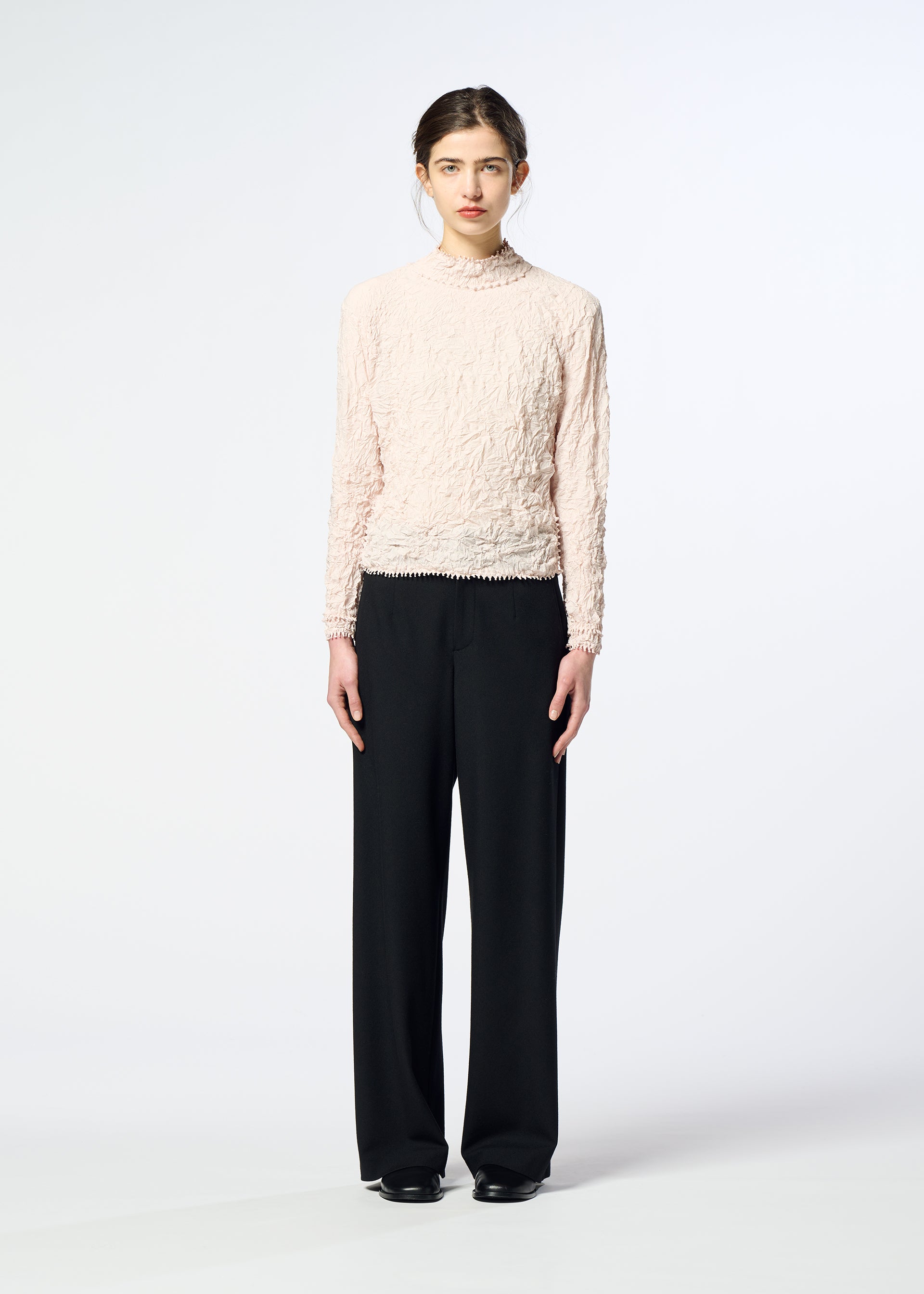 Issey Miyake Kumo Shibori top černý vel. 2 sbalitelný