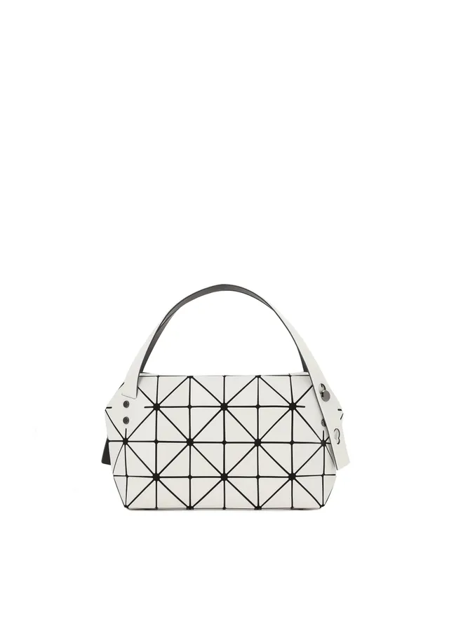 Issey Miyake Bao Bao Boston kabelka Off White mini